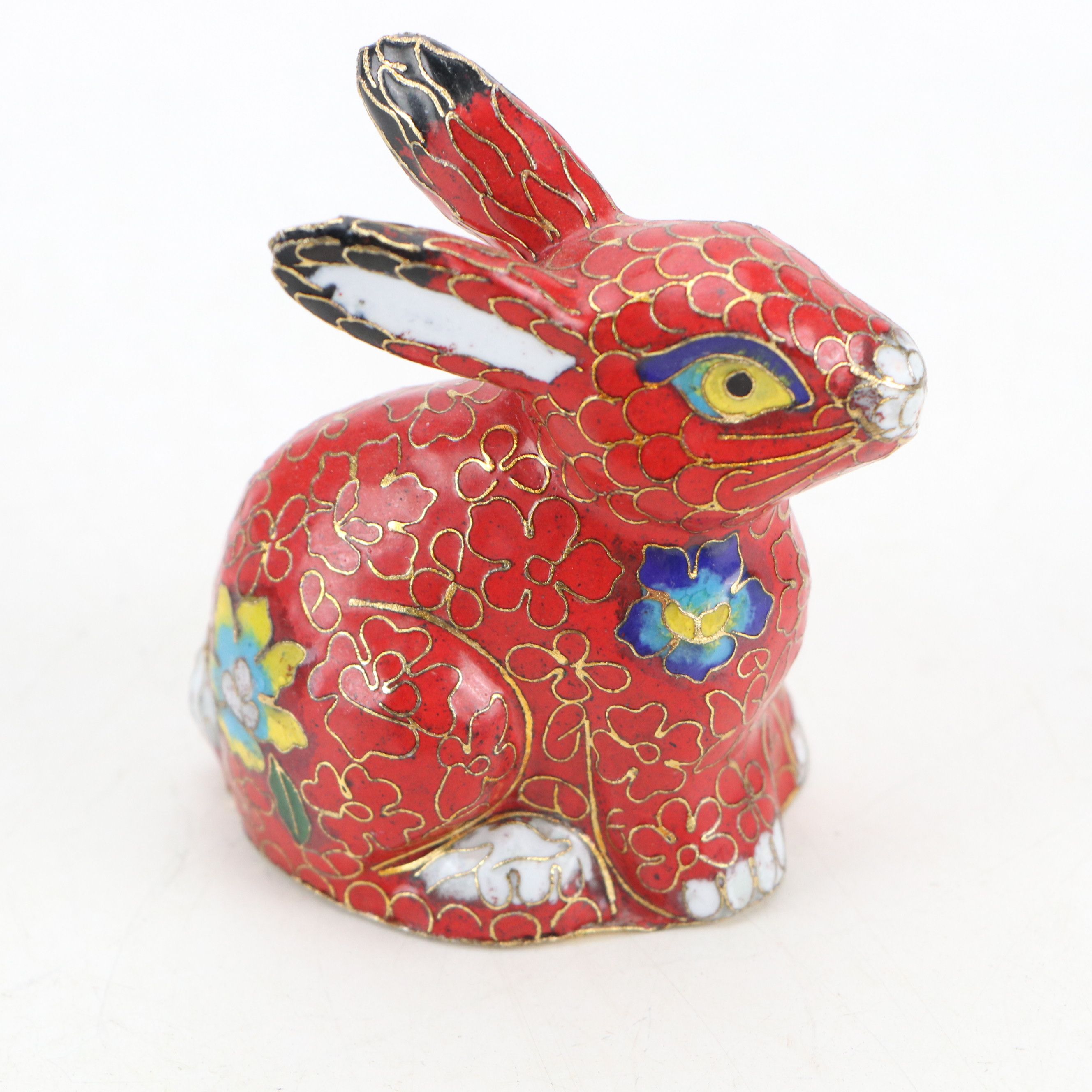 Zsolnay Porcelain Rabbit, Pewter Egg-Shaped Still Bank, & More Rabbit Figurines