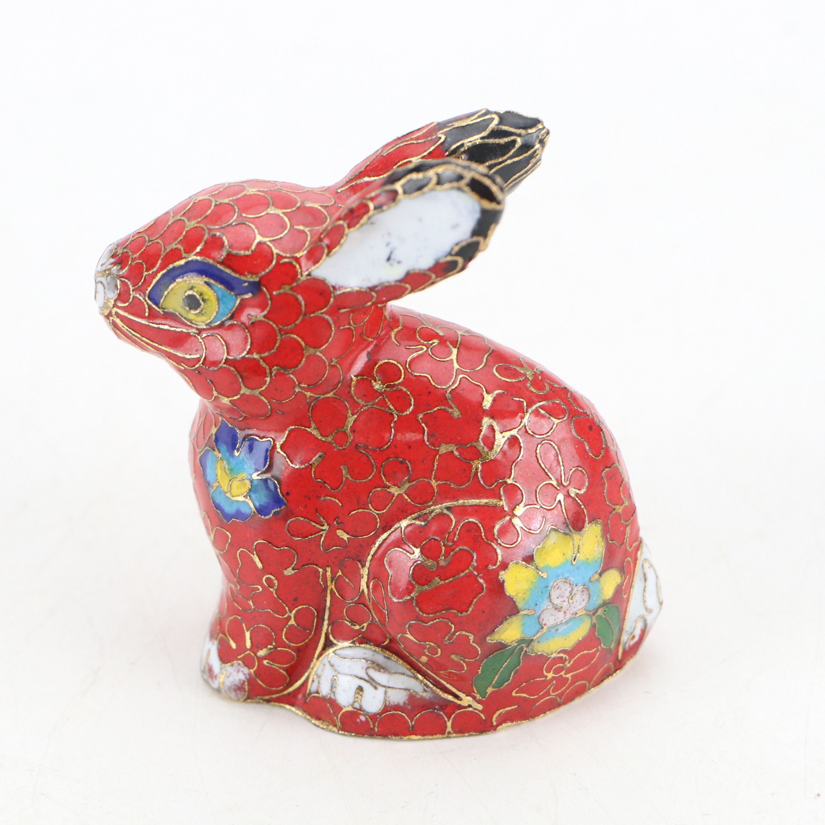 Zsolnay Porcelain Rabbit, Pewter Egg-Shaped Still Bank, & More Rabbit Figurines