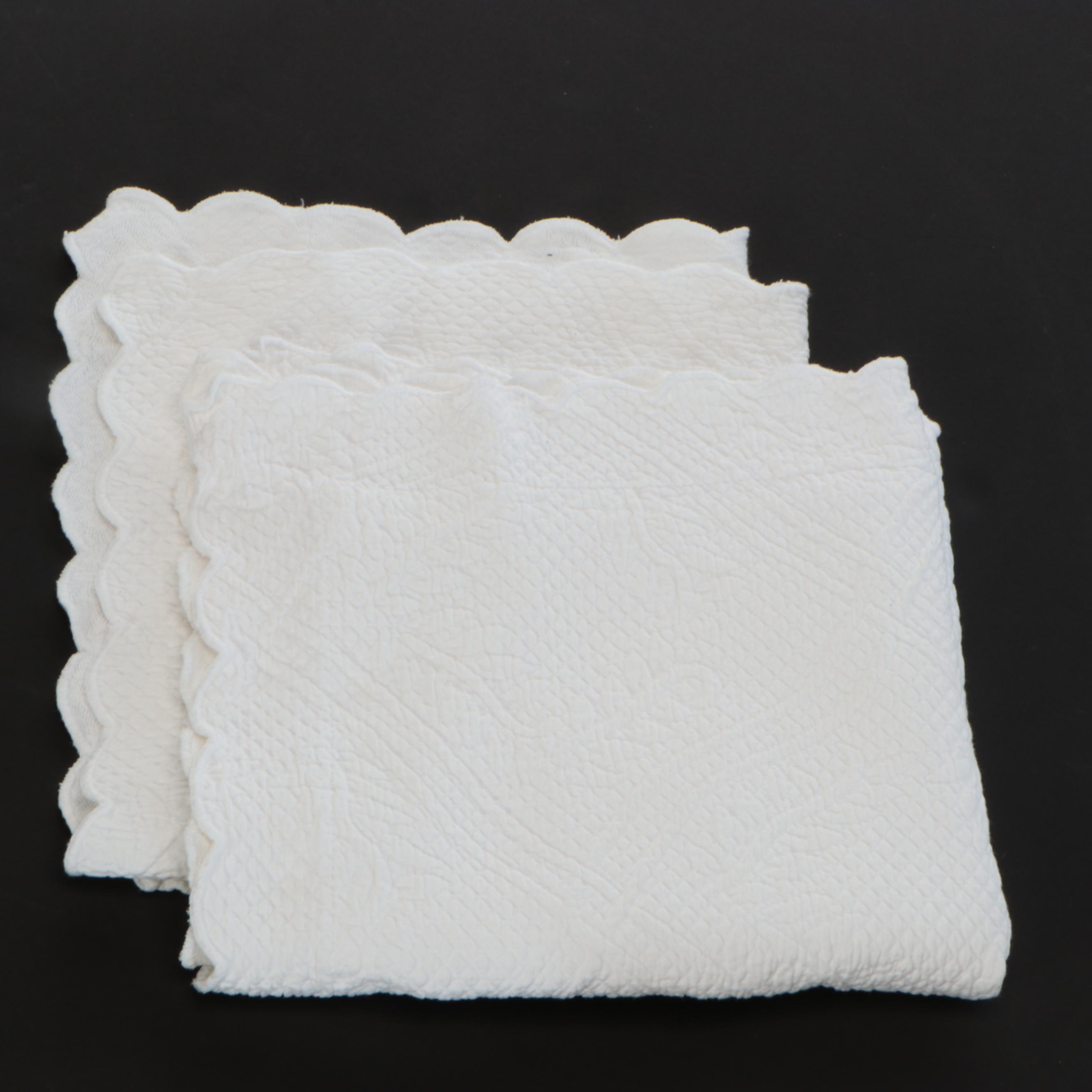 SunKissed Wool Throw with Quilted Cotton Blend Coverlet and Pillow Cases