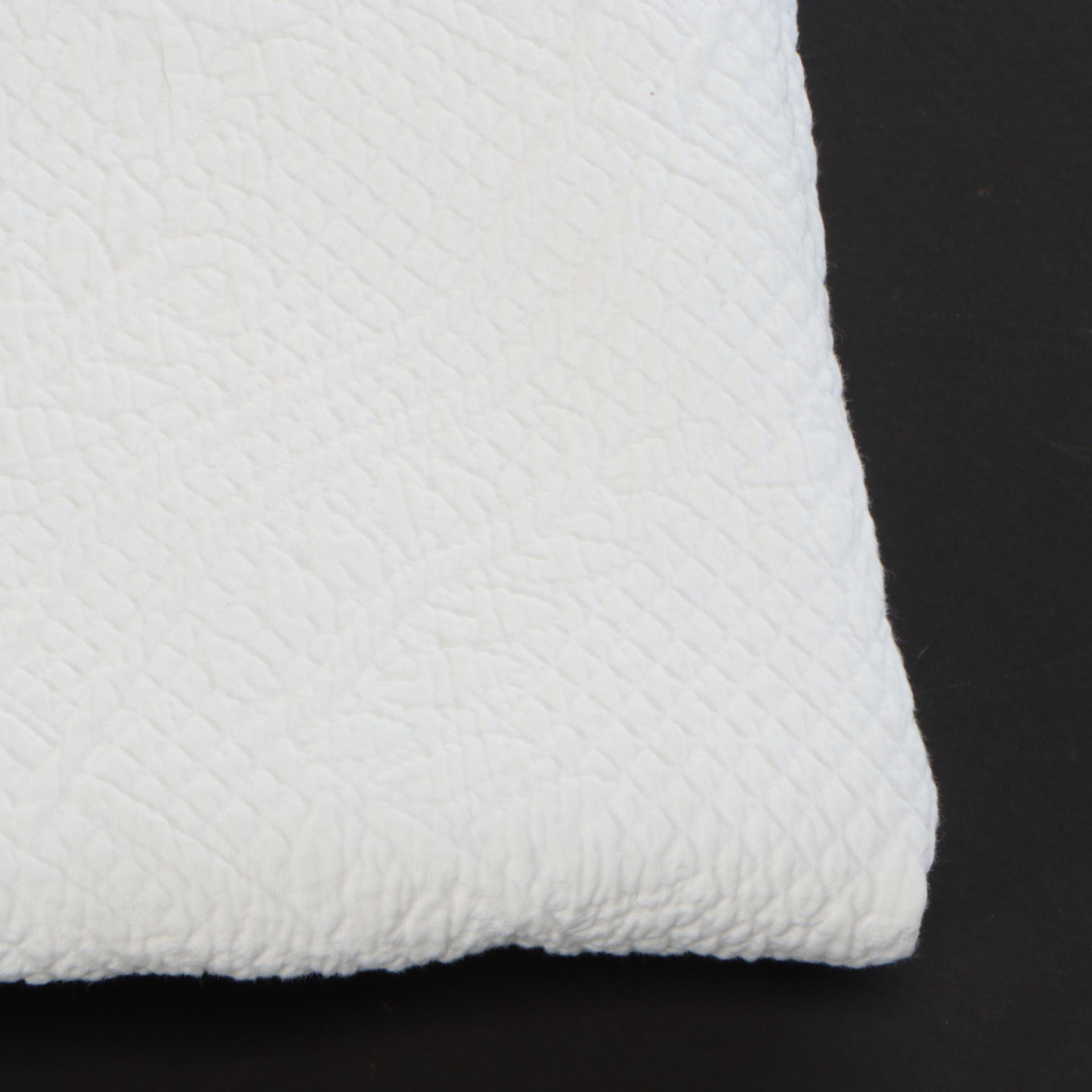 SunKissed Wool Throw with Quilted Cotton Blend Coverlet and Pillow Cases