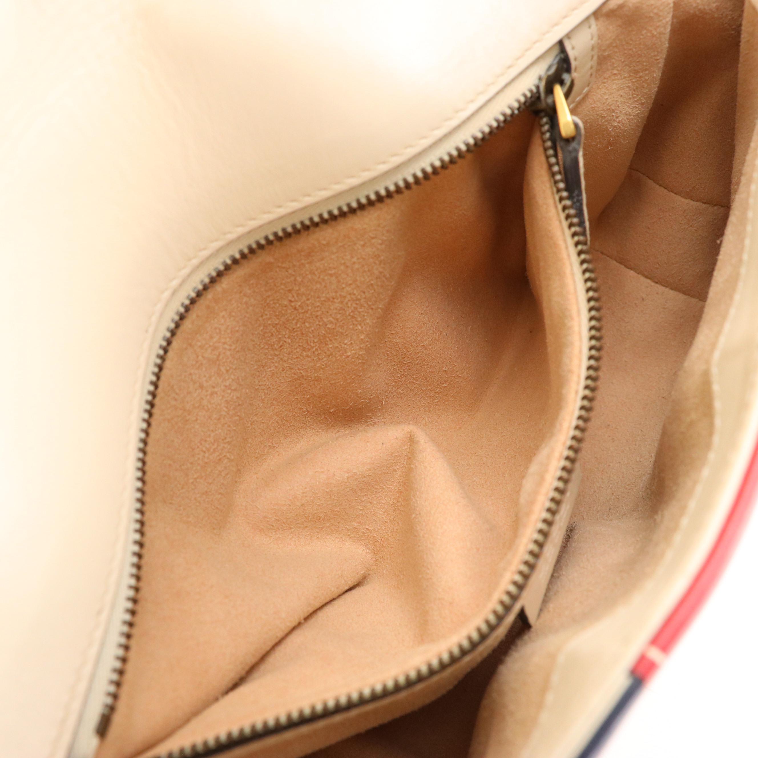 Gucci GG Marmont Flap-Front Chain Bag in Trompe L'Oeil Printed Matelassé Leather