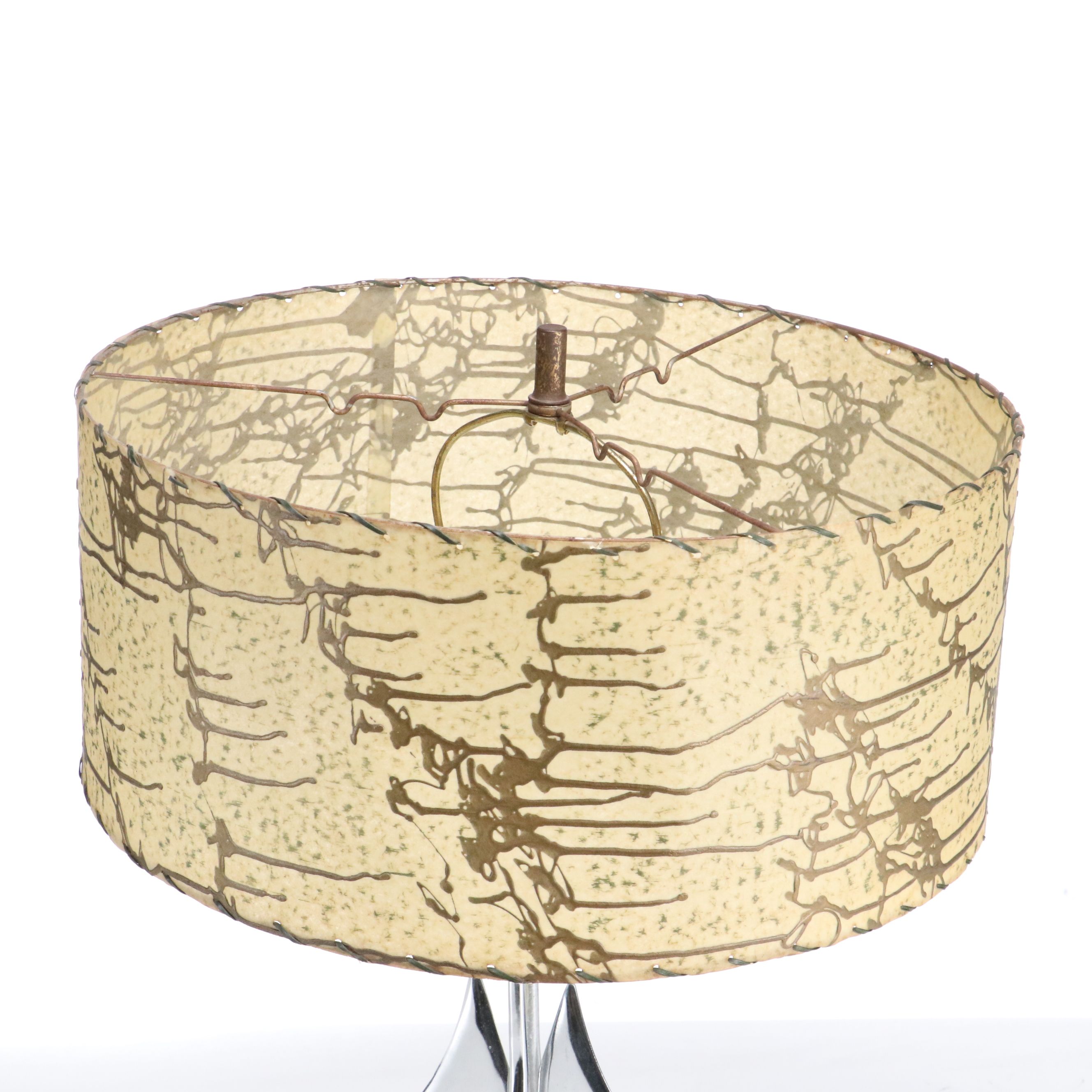 Modern Benson Anchor #6 Slip Ring Fluke Anchor Lamp with Drum Shade