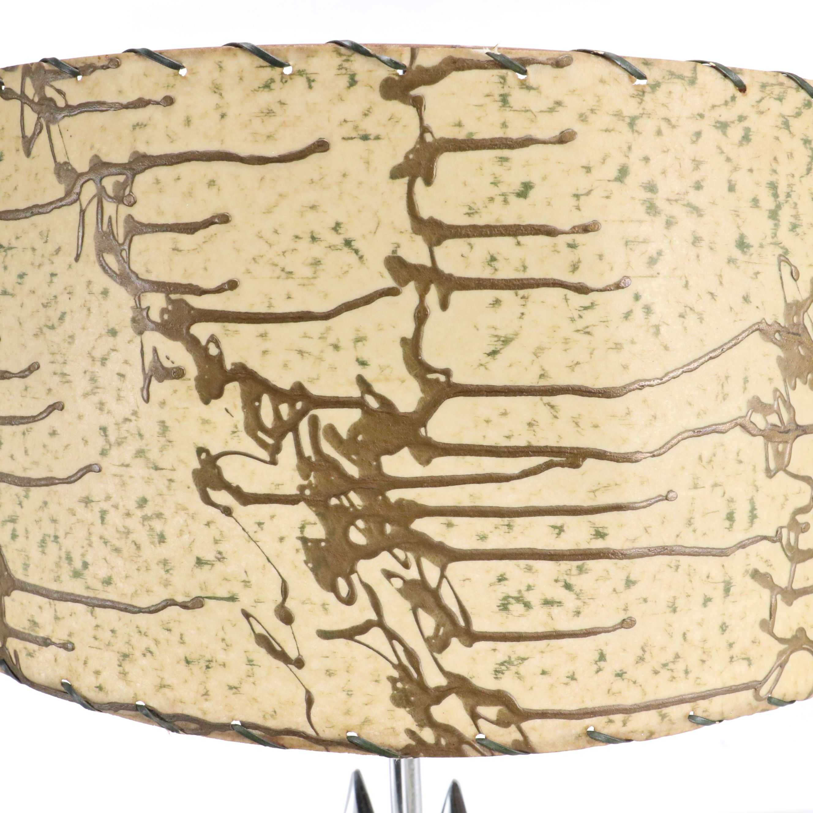 Modern Benson Anchor #6 Slip Ring Fluke Anchor Lamp with Drum Shade