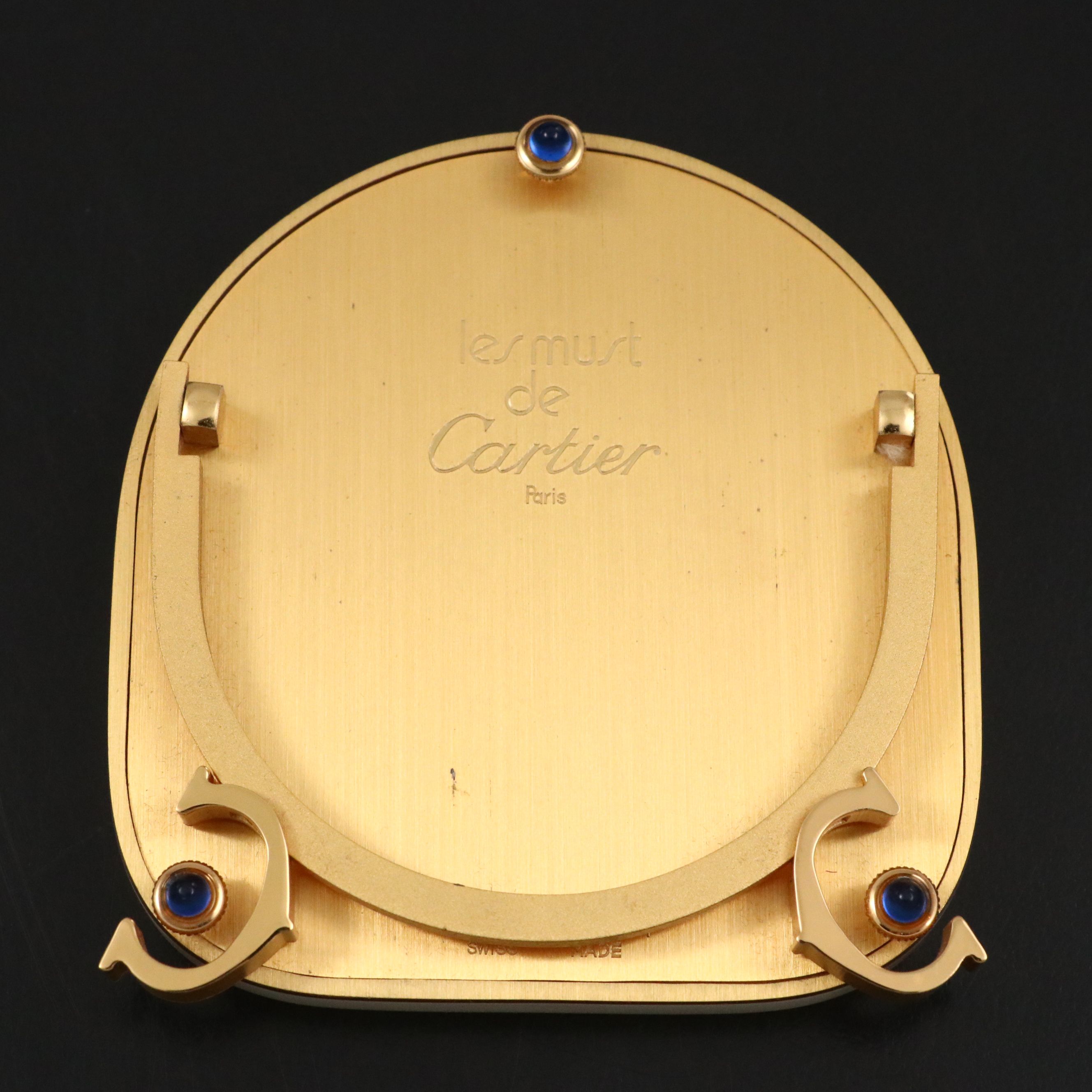 Les Must de Cartier Gilt Metal Photo Frame
