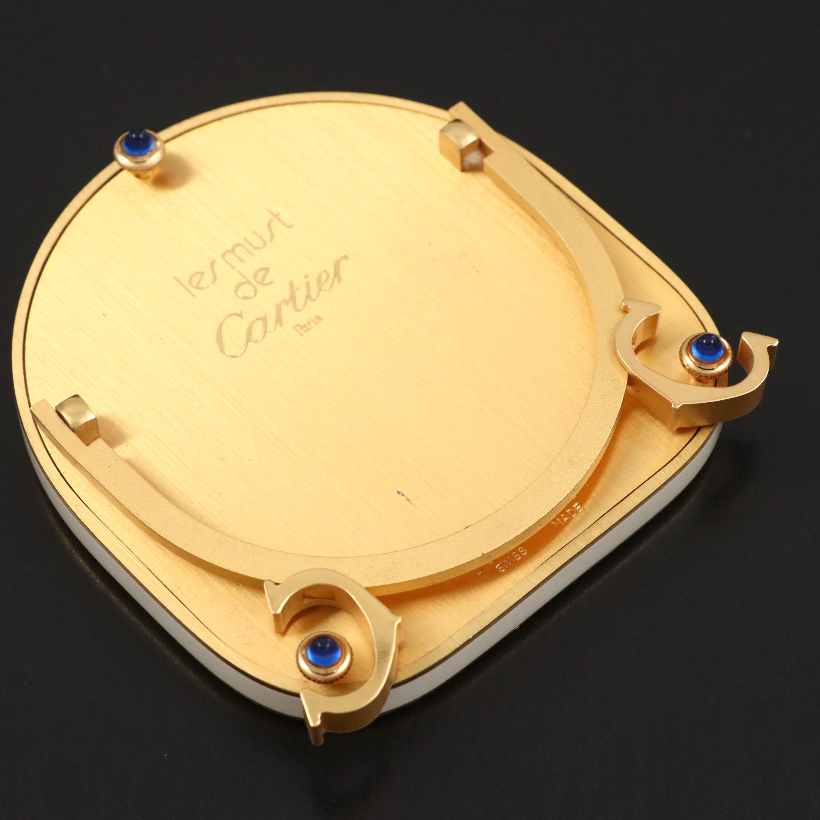 Les Must de Cartier Gilt Metal Photo Frame