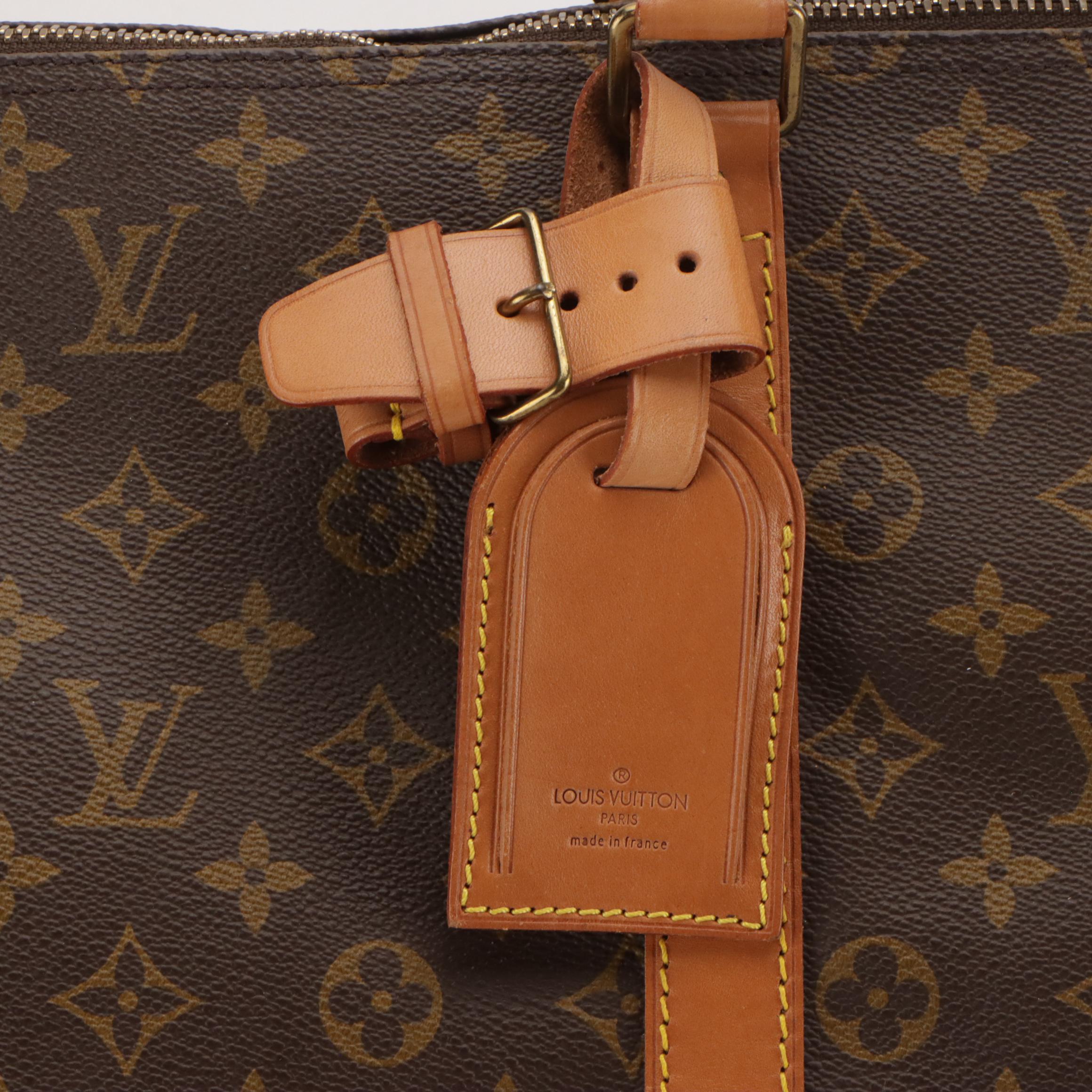 Louis Vuitton Keepall 55 in Monogram Canvas and Vachetta Leather