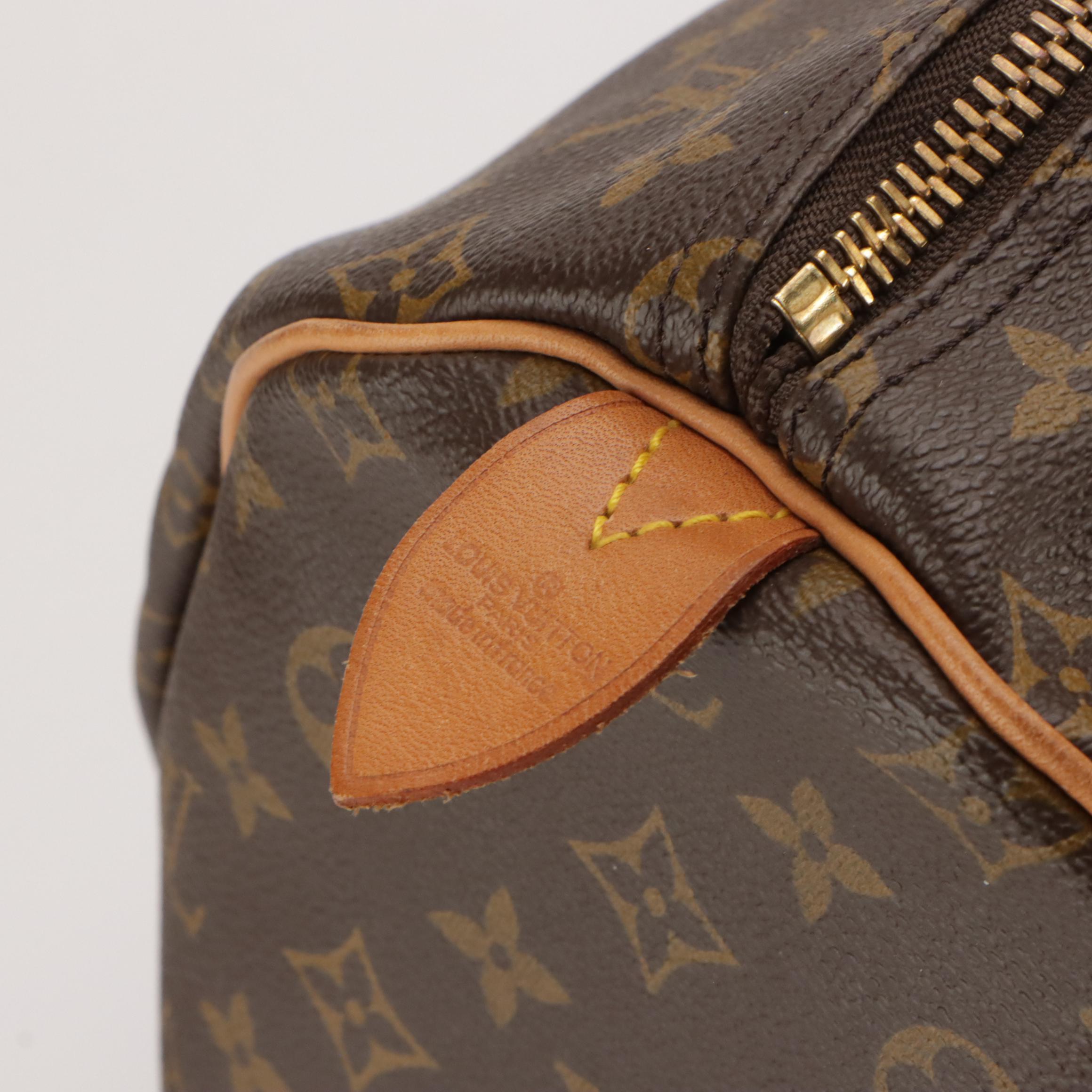 Louis Vuitton Keepall 55 in Monogram Canvas and Vachetta Leather