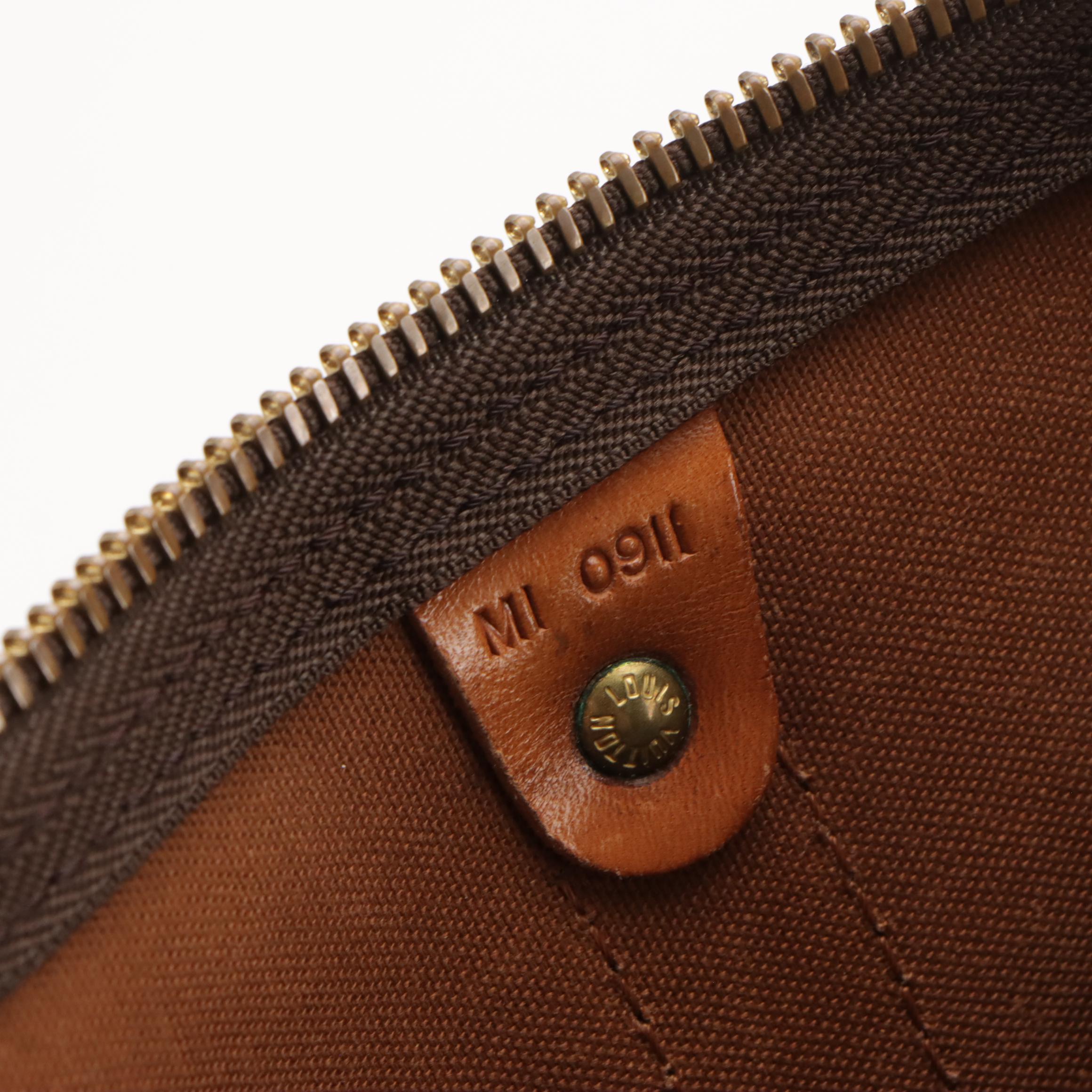 Louis Vuitton Keepall 55 in Monogram Canvas and Vachetta Leather