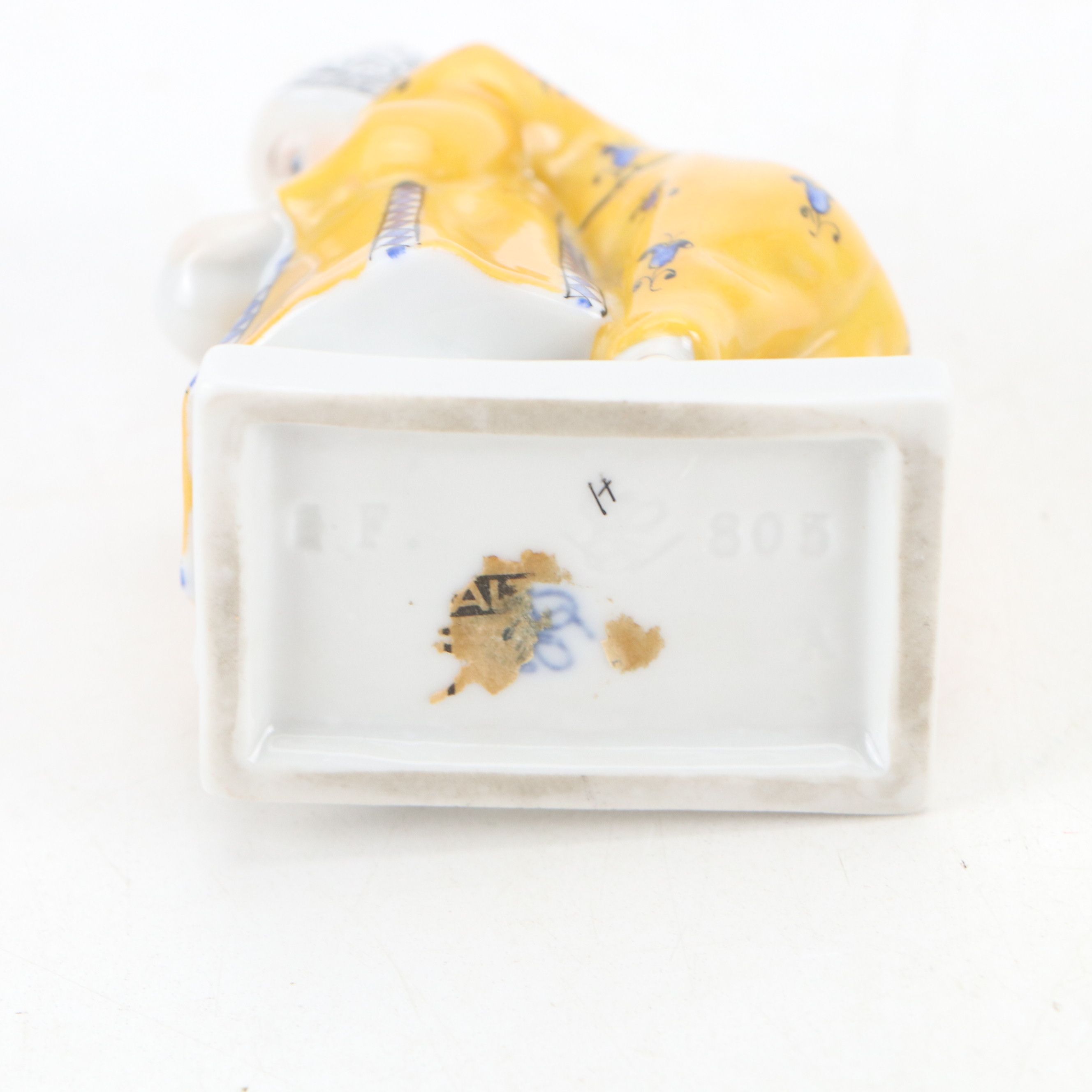 Goebel Porcelain Figural Group with Belleek Animals and Other Cat Figurine