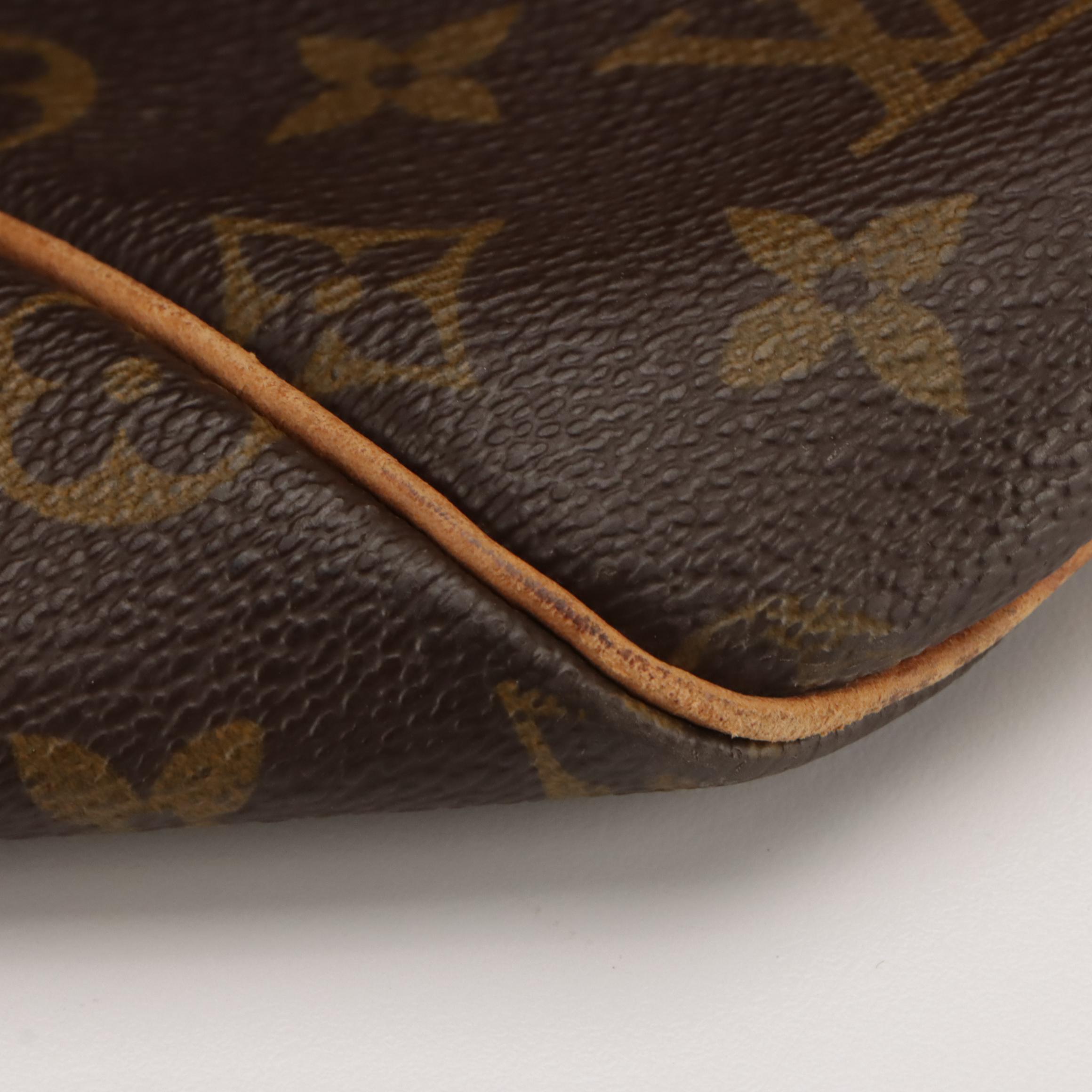 Louis Vuitton Keepall 55 Bandoulière in Monogram Canvas and Vachetta Leather
