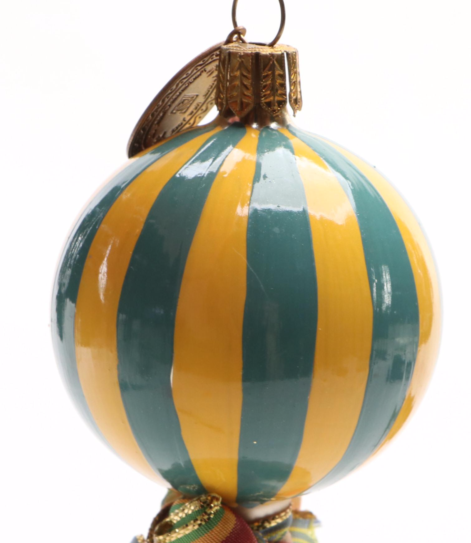 MacKenzie-Childs Glass Christmas Tree Ornament