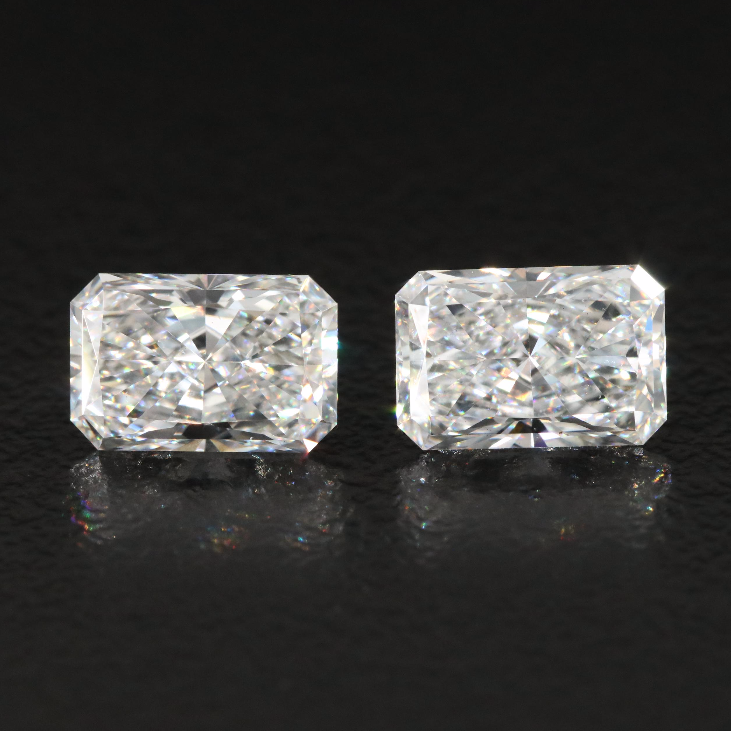 Loose 2.58 CTW Lab Grown Diamonds with IGI Reports