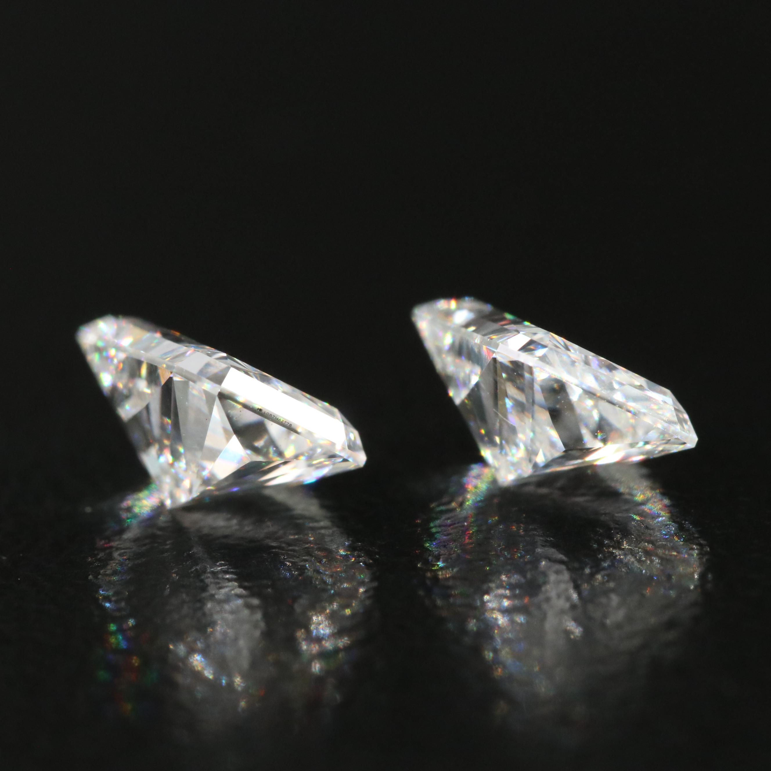Loose 2.58 CTW Lab Grown Diamonds with IGI Reports