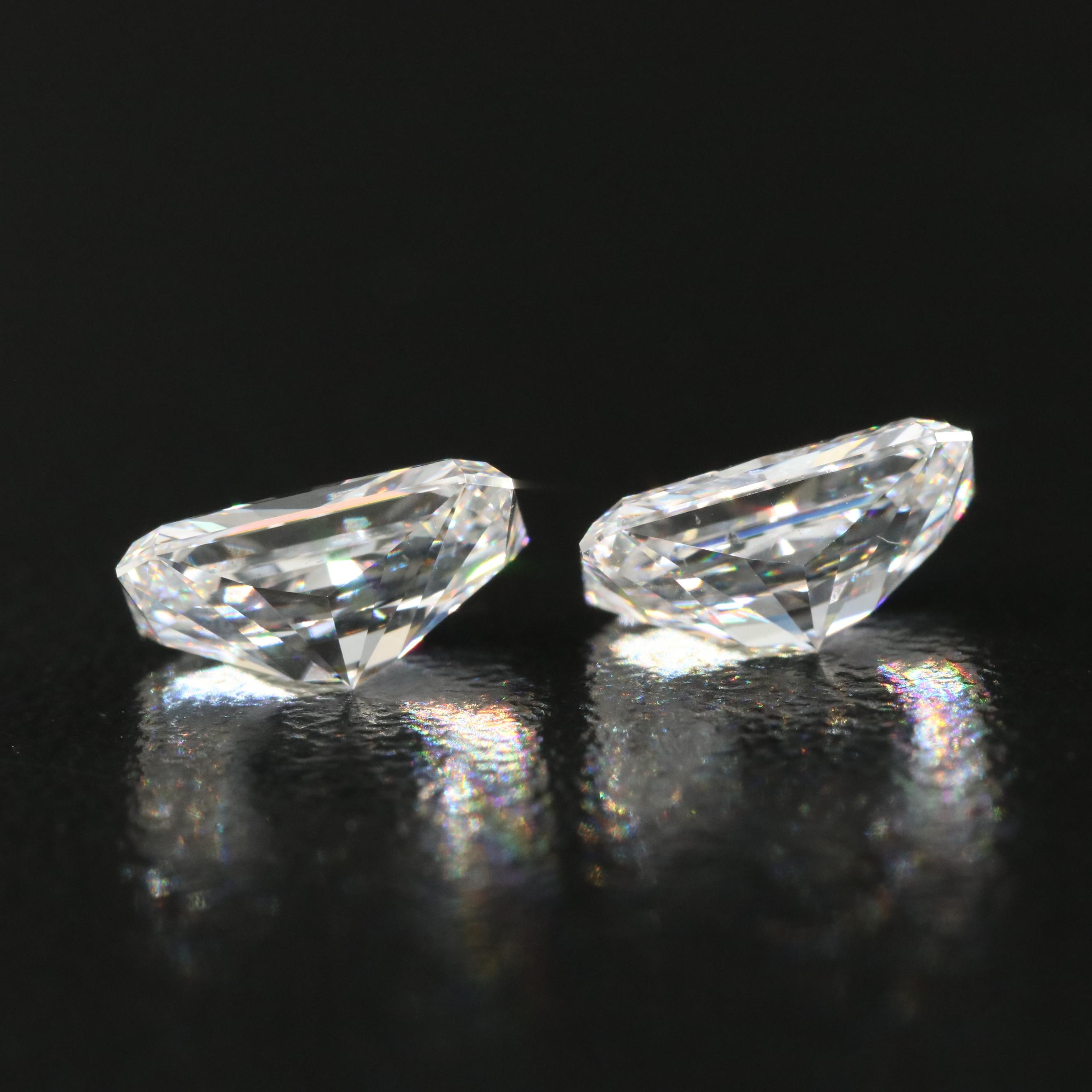 Loose 2.58 CTW Lab Grown Diamonds with IGI Reports