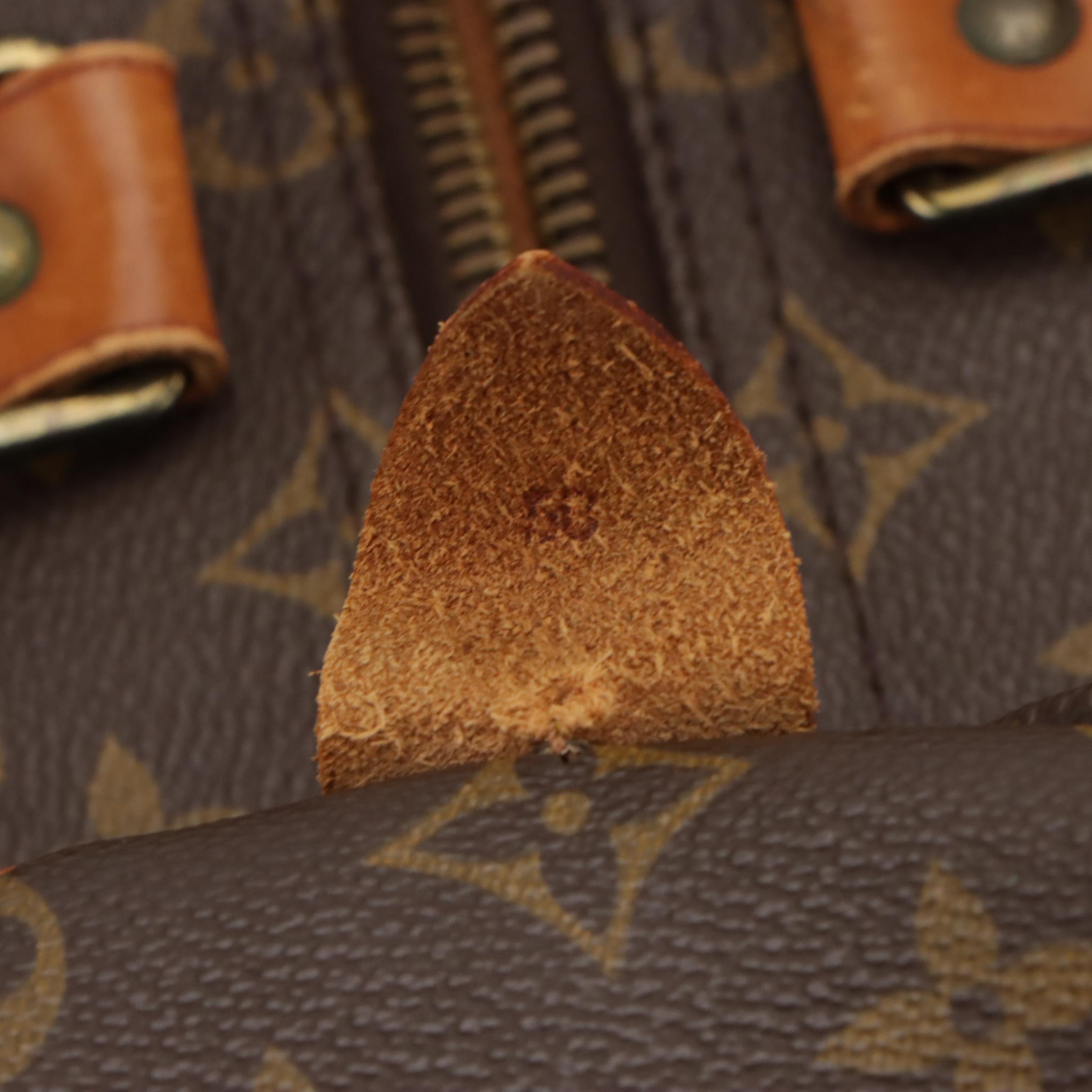 Louis Vuitton Keepall 50 in Monogram Canvas and Vachetta Leather
