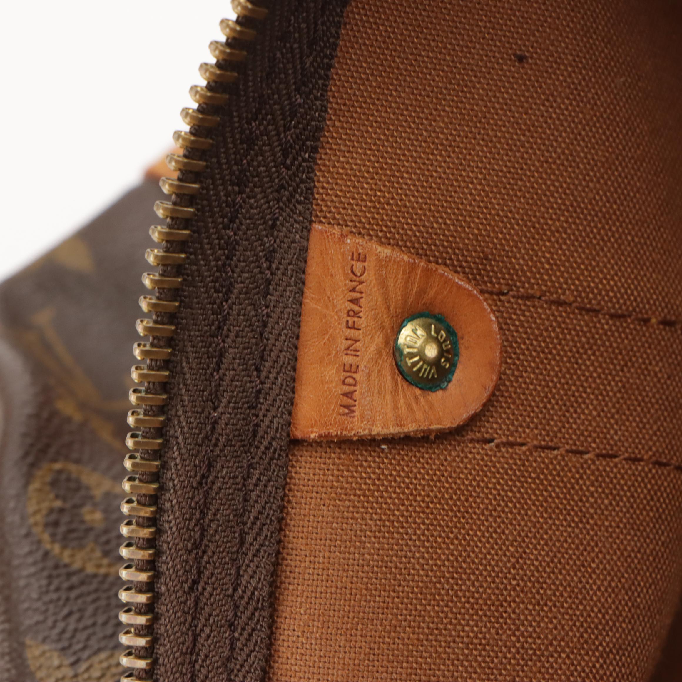 Louis Vuitton Keepall 50 in Monogram Canvas and Vachetta Leather