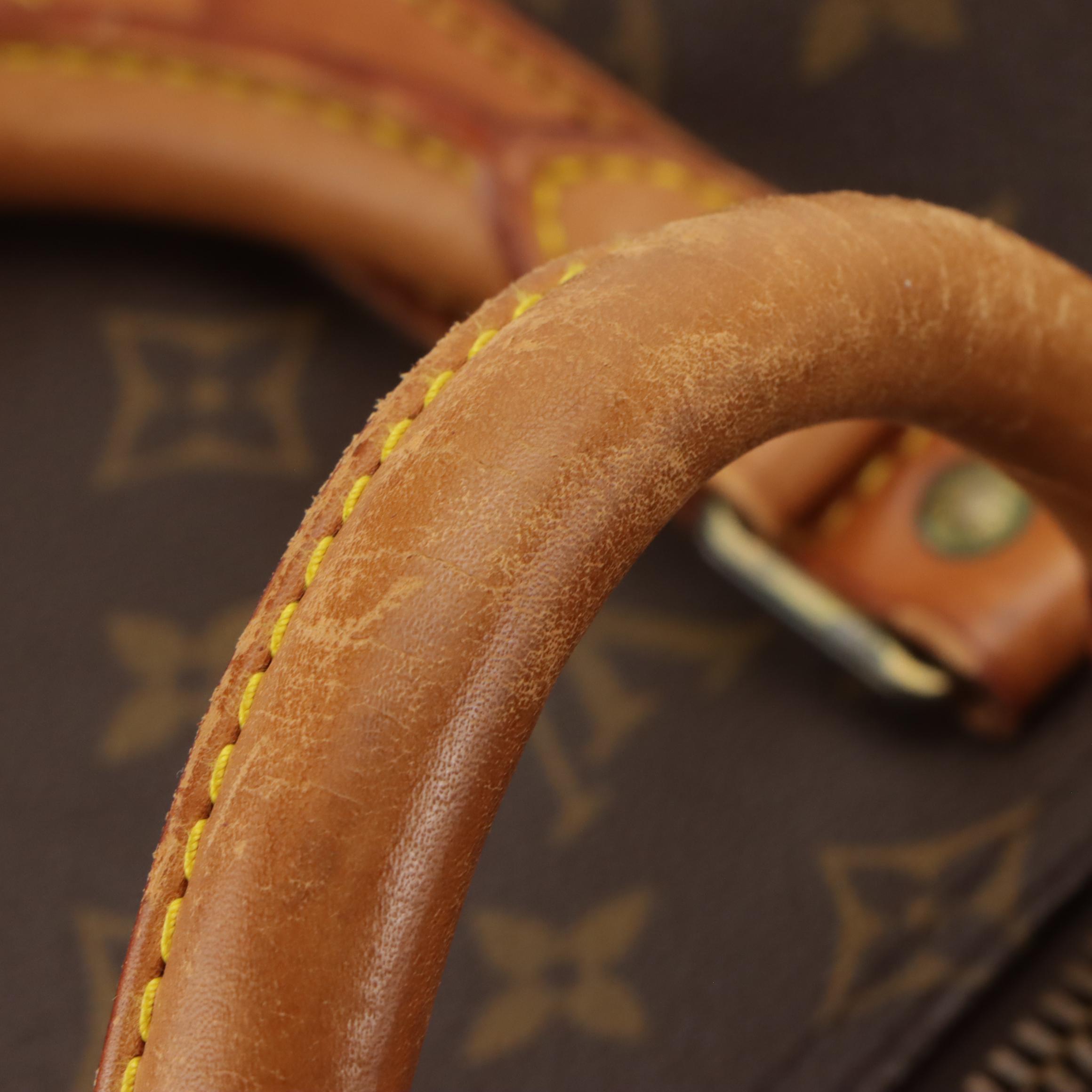 Louis Vuitton Keepall 50 in Monogram Canvas and Vachetta Leather
