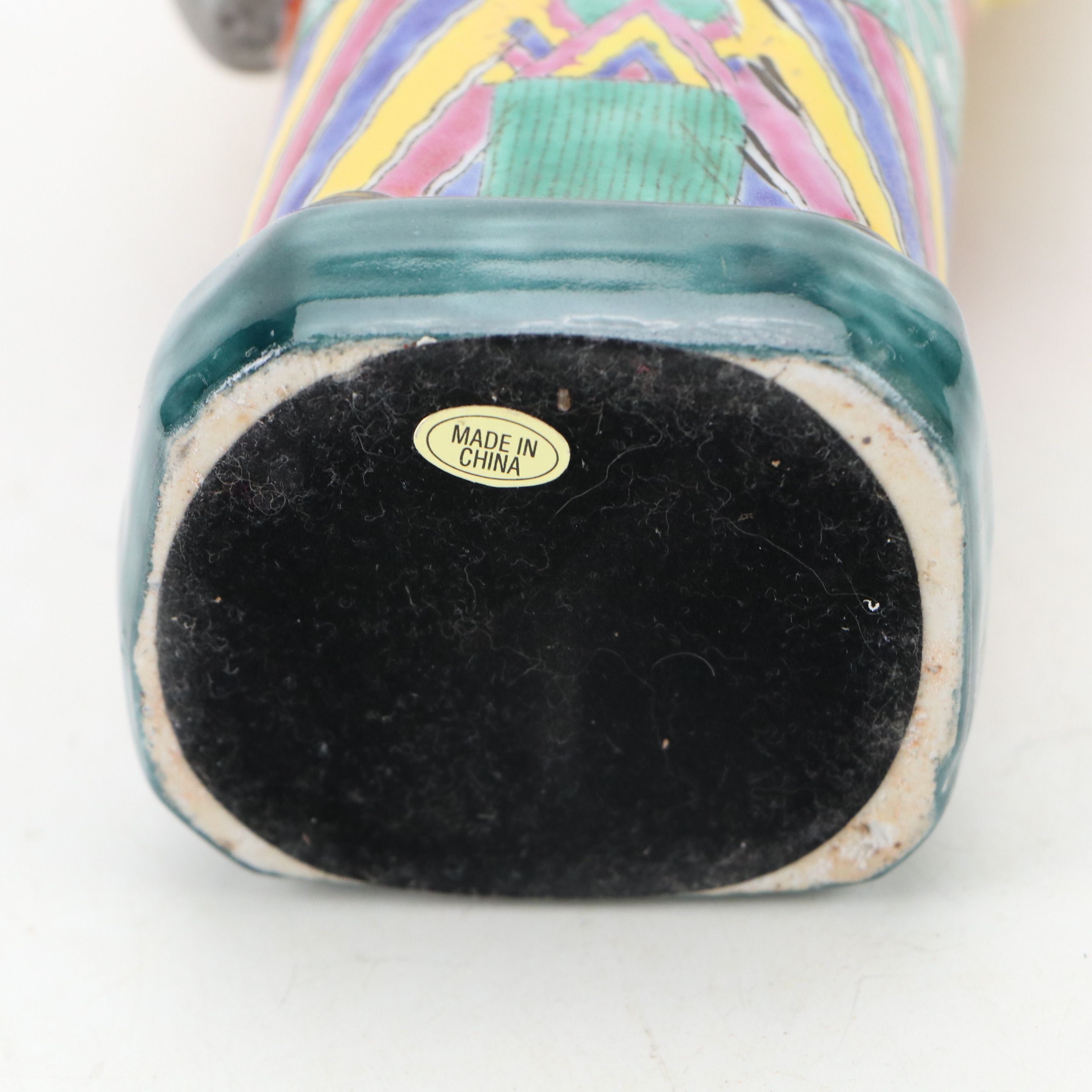 Chinese Porcelain Sanxing Deities Fu, Lu, Shao and Qing Style Emperor Figure