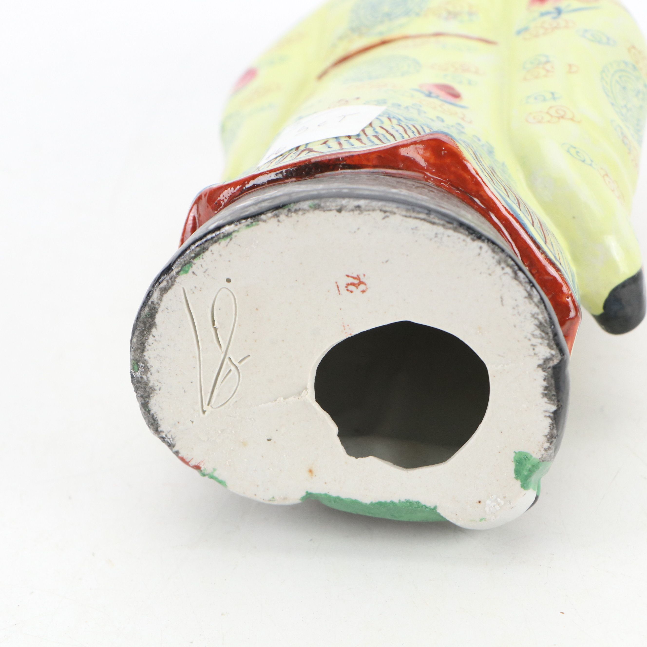 Chinese Porcelain Sanxing Deities Fu, Lu, Shao and Qing Style Emperor Figure