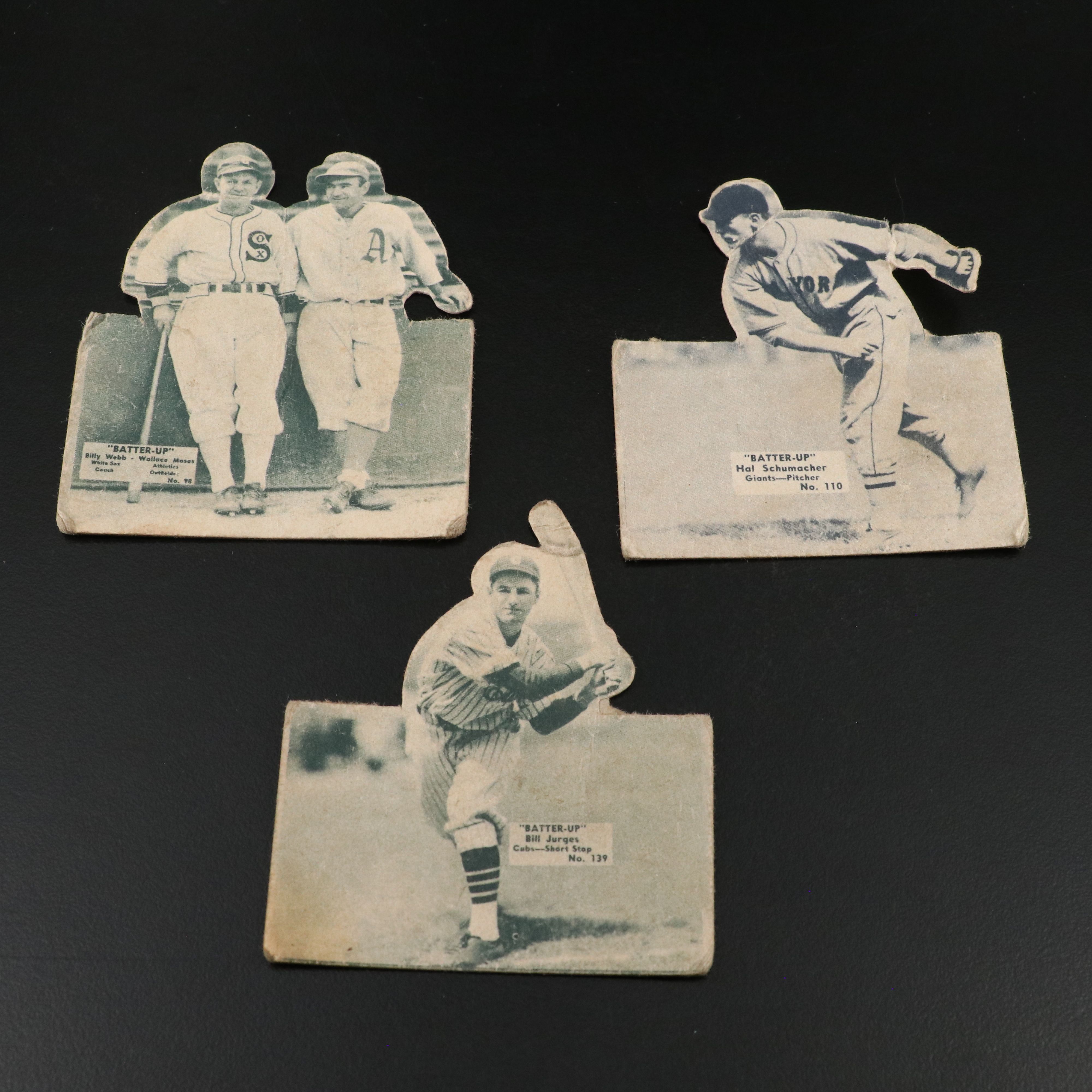 Collection of 20 Vintage Baseball Cards, 1930s