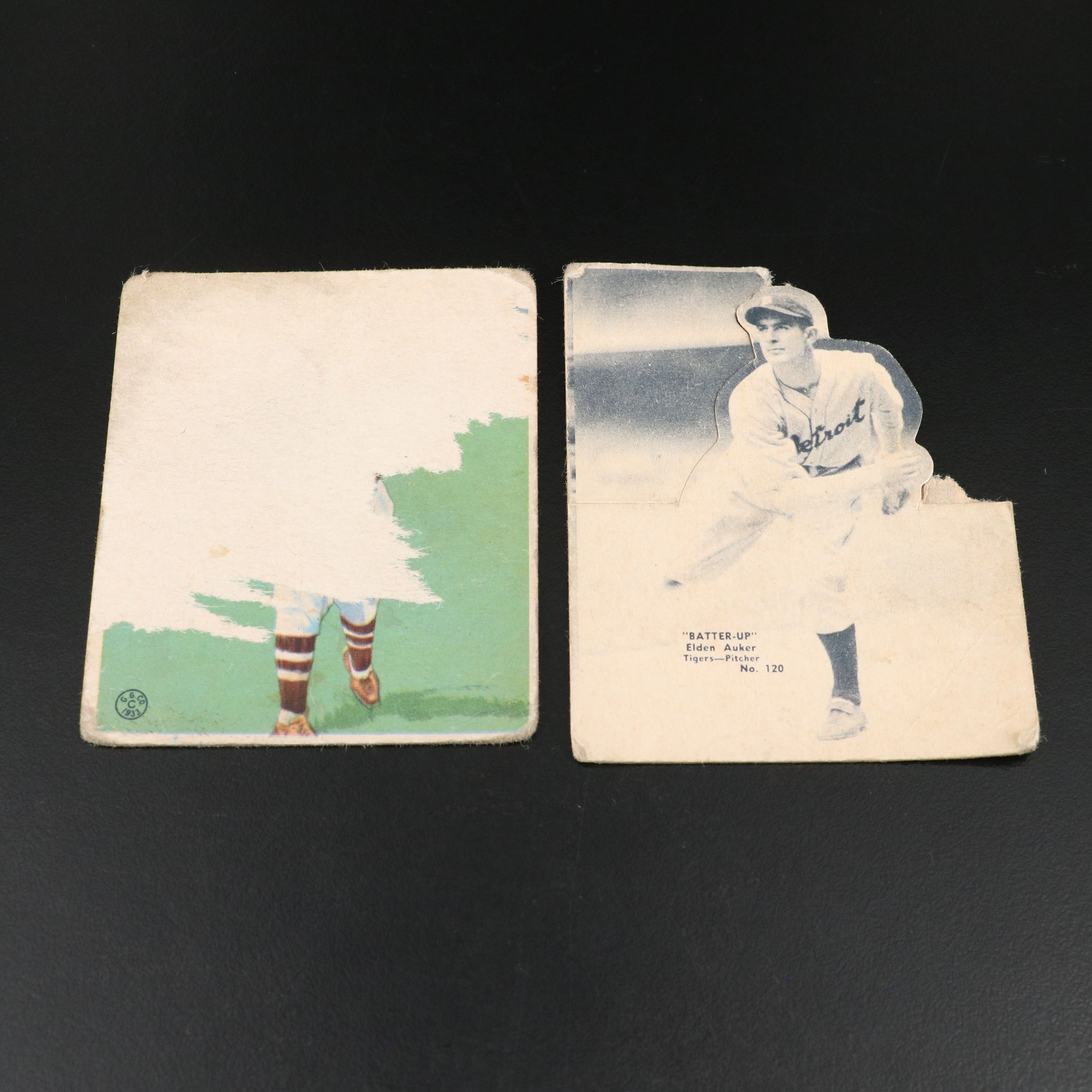 Collection of 20 Vintage Baseball Cards, 1930s