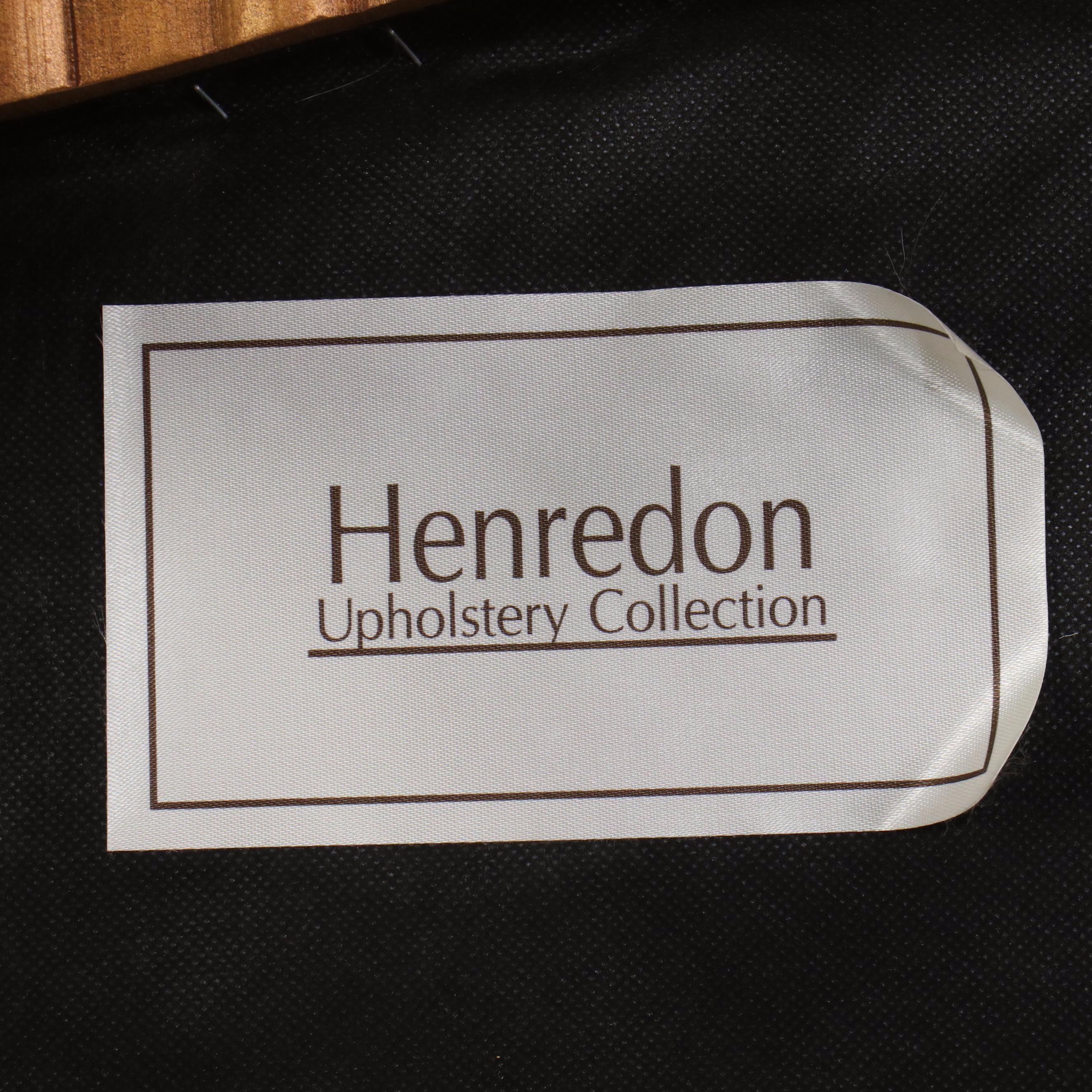 Pair of Henredon Louis XV Style Upholstered Fauteuil Chairs