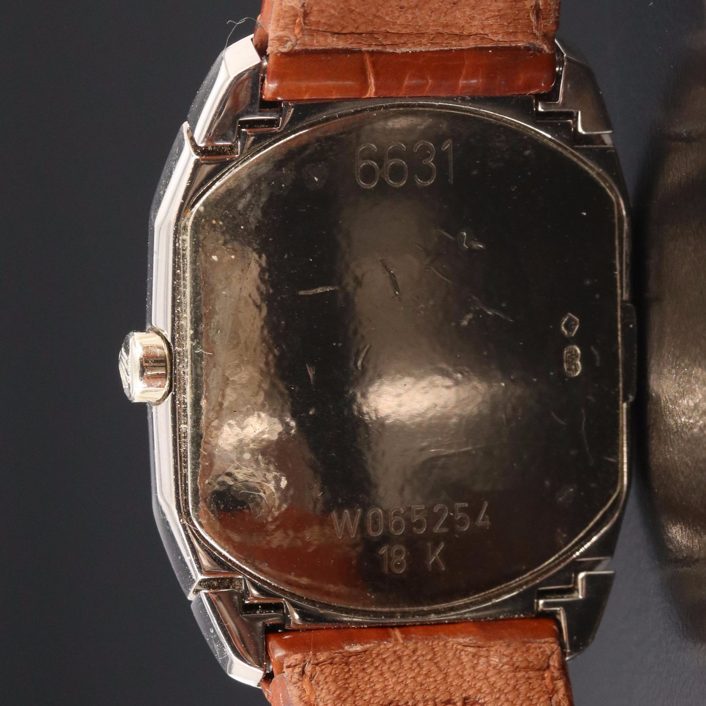 Rolex Cellini 6631 White 25mm 18K Gold Quartz Watch