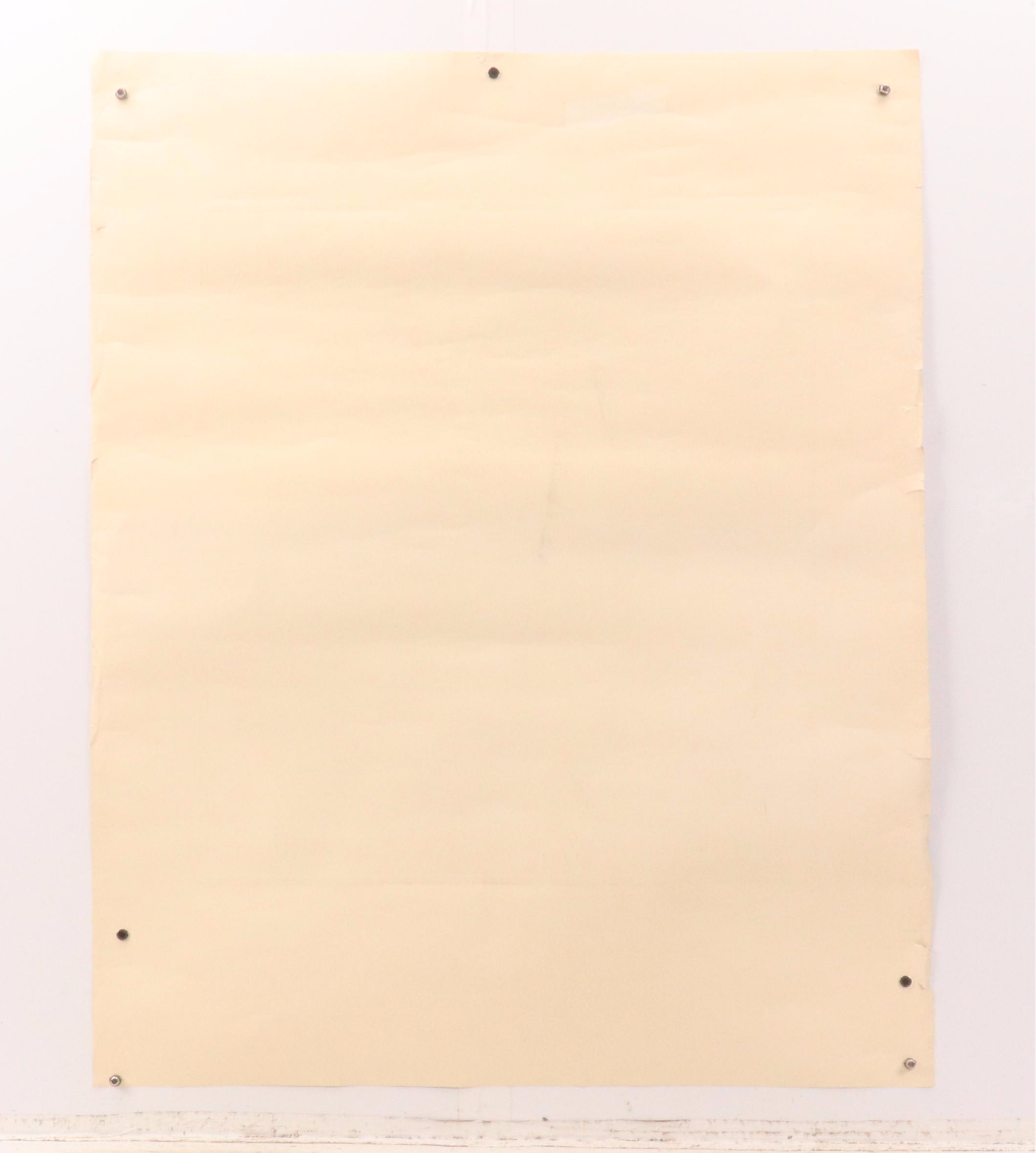 Woodcut "Buffalo," Late 20th Century