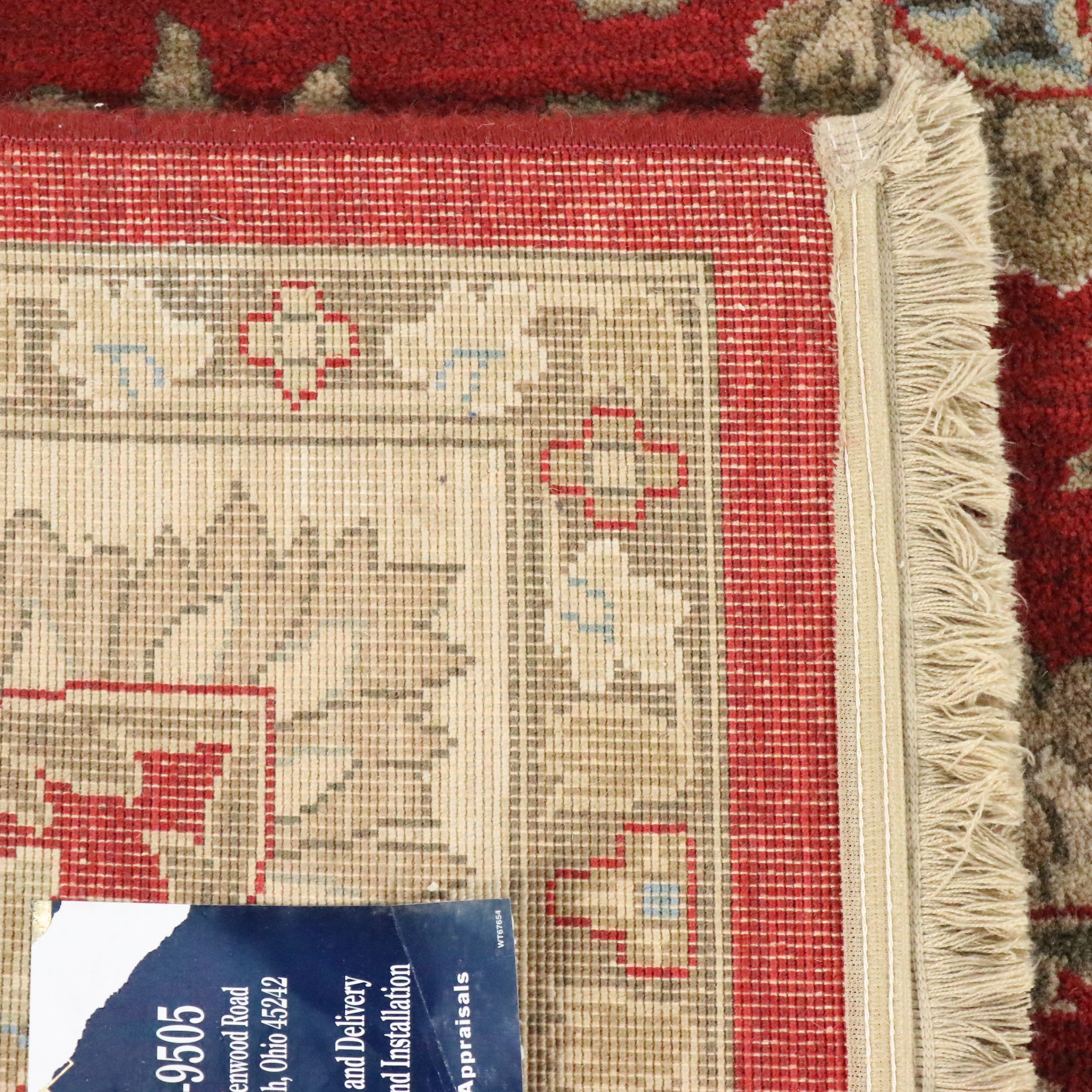 8'8 x 12' Machine Made Karastan Indian Agra Style Area Rug