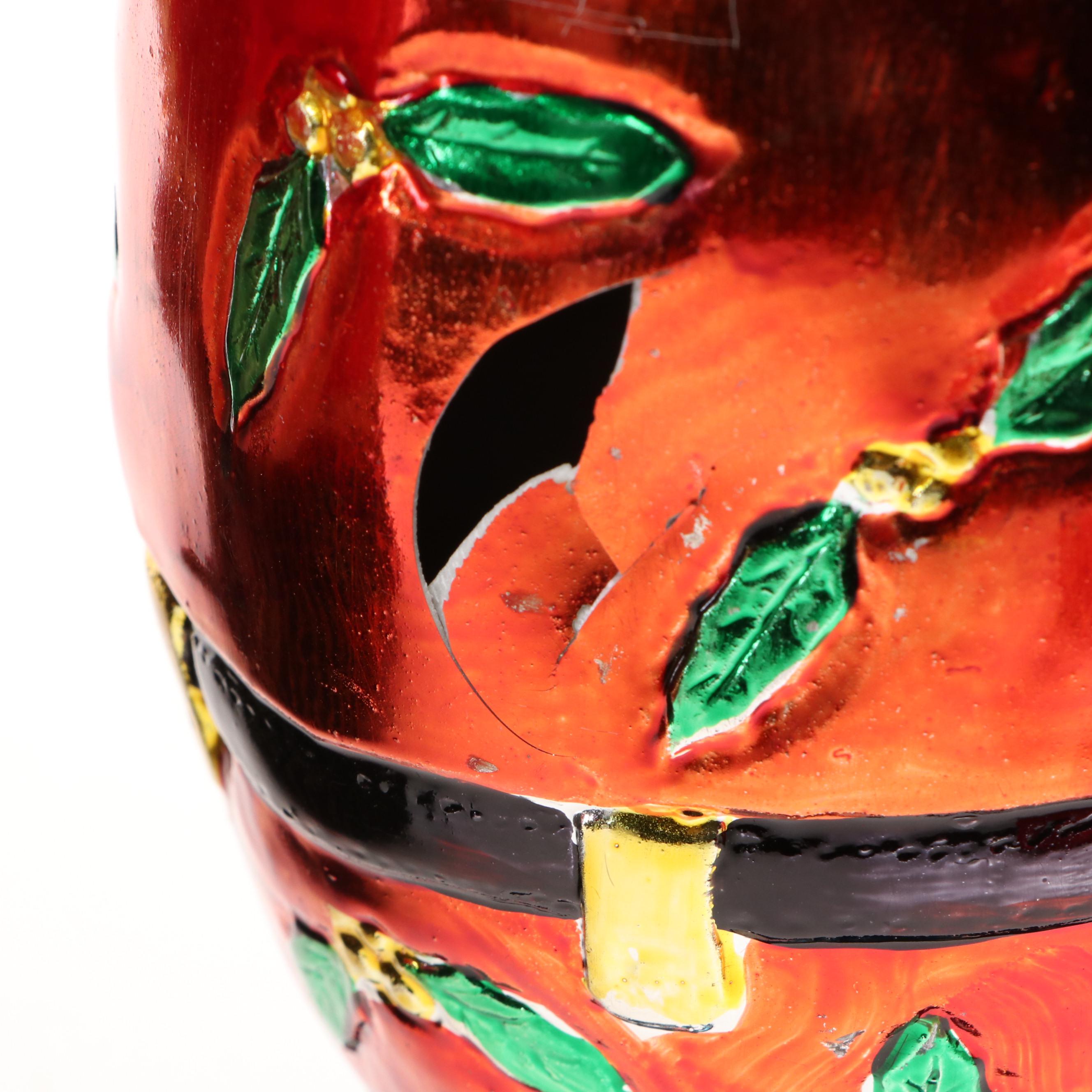 Christmas Decorative Top Hat with Candy Canes, Santa Shelf Sitter and More