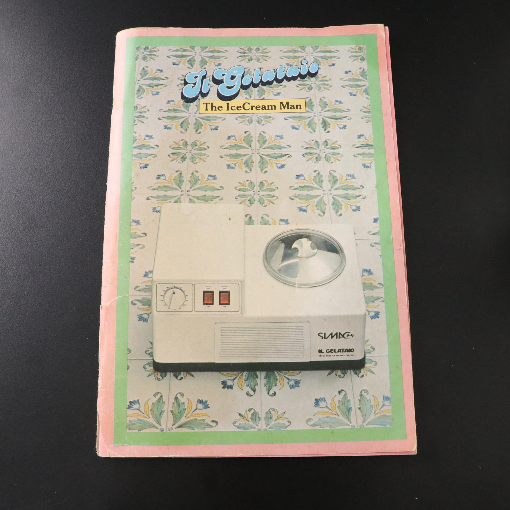 Simac Il Gelataio 1600 "The Ice Cream Man" Machine