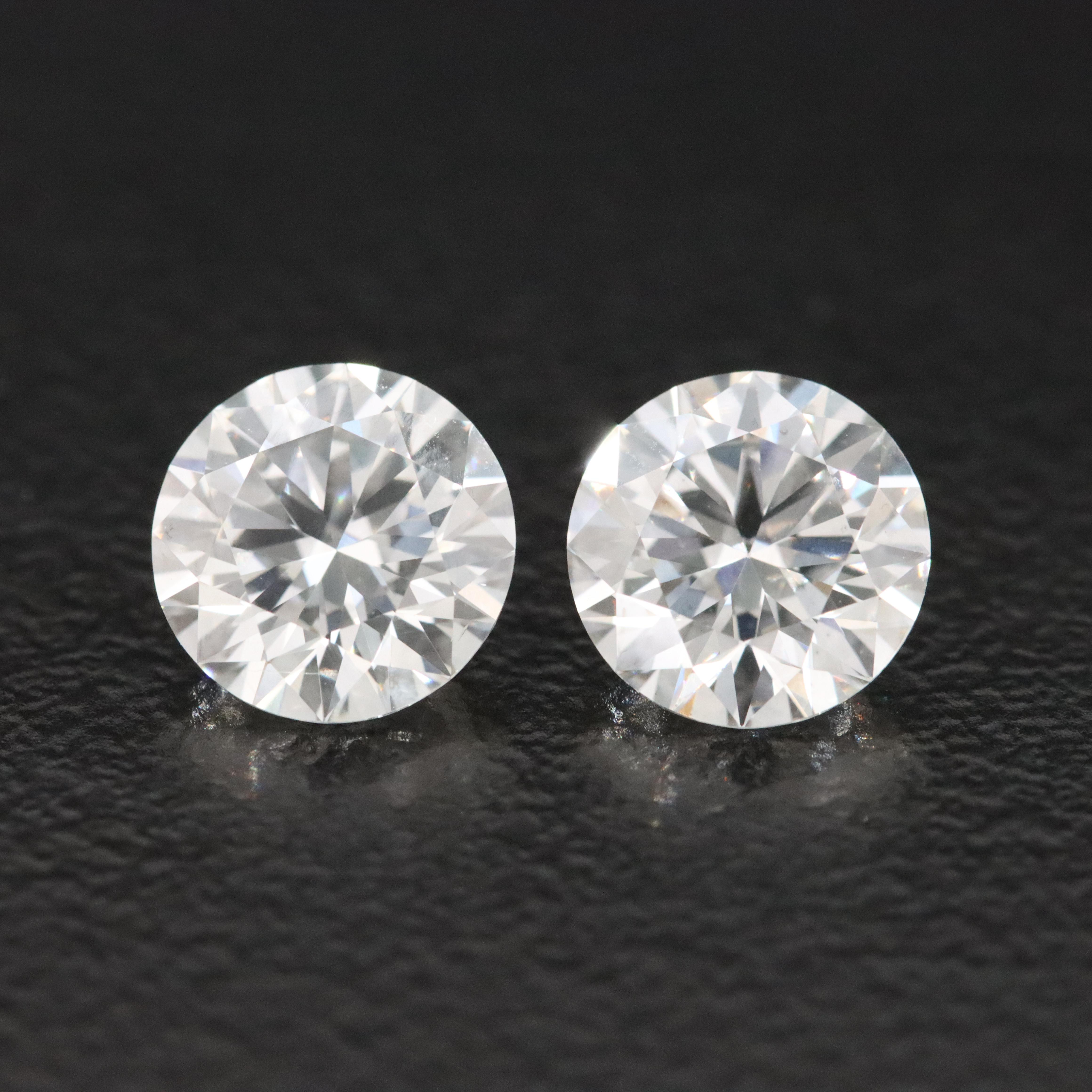 Loose 2.18 CTW Lab Grown Diamonds with IGI Reports