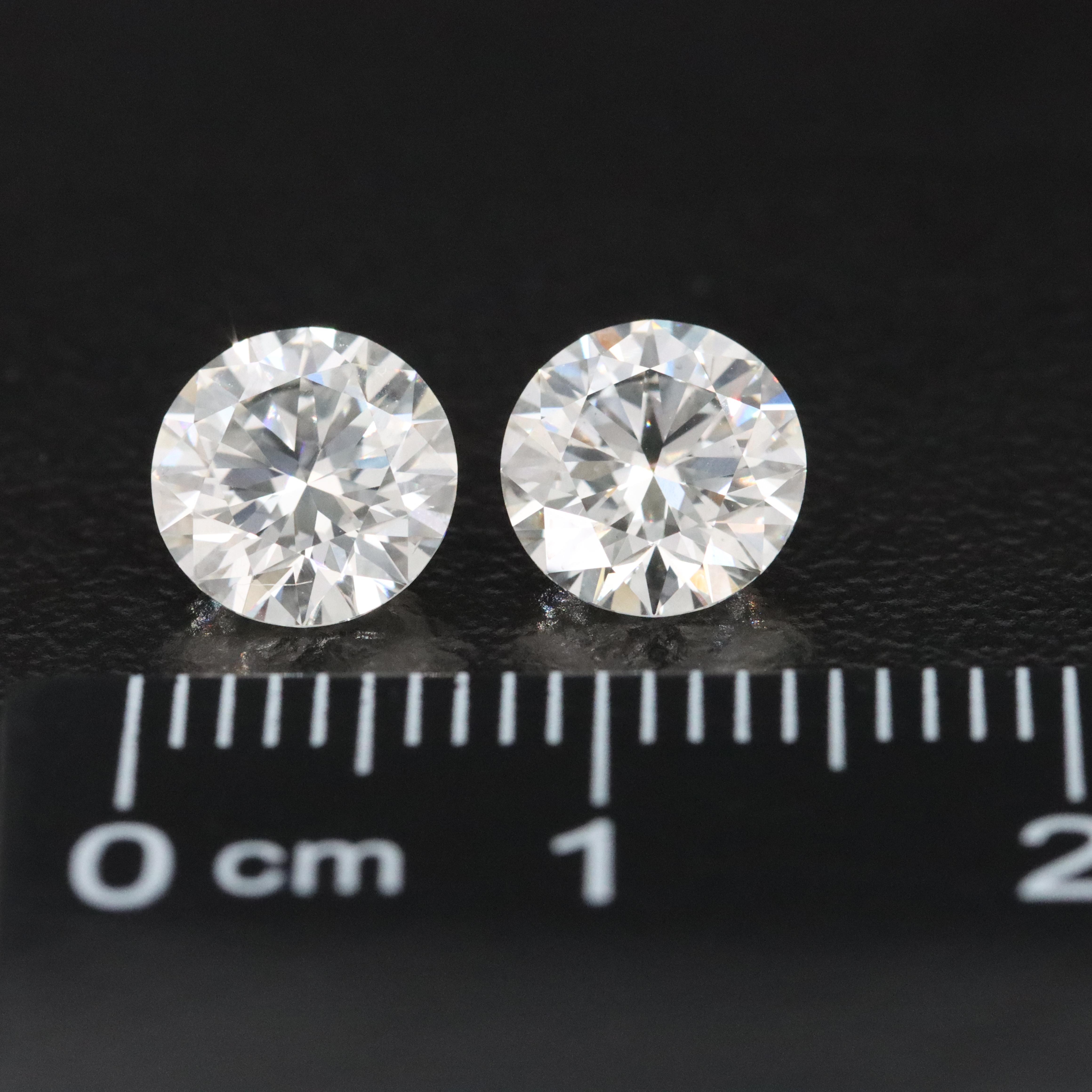 Loose 2.18 CTW Lab Grown Diamonds with IGI Reports