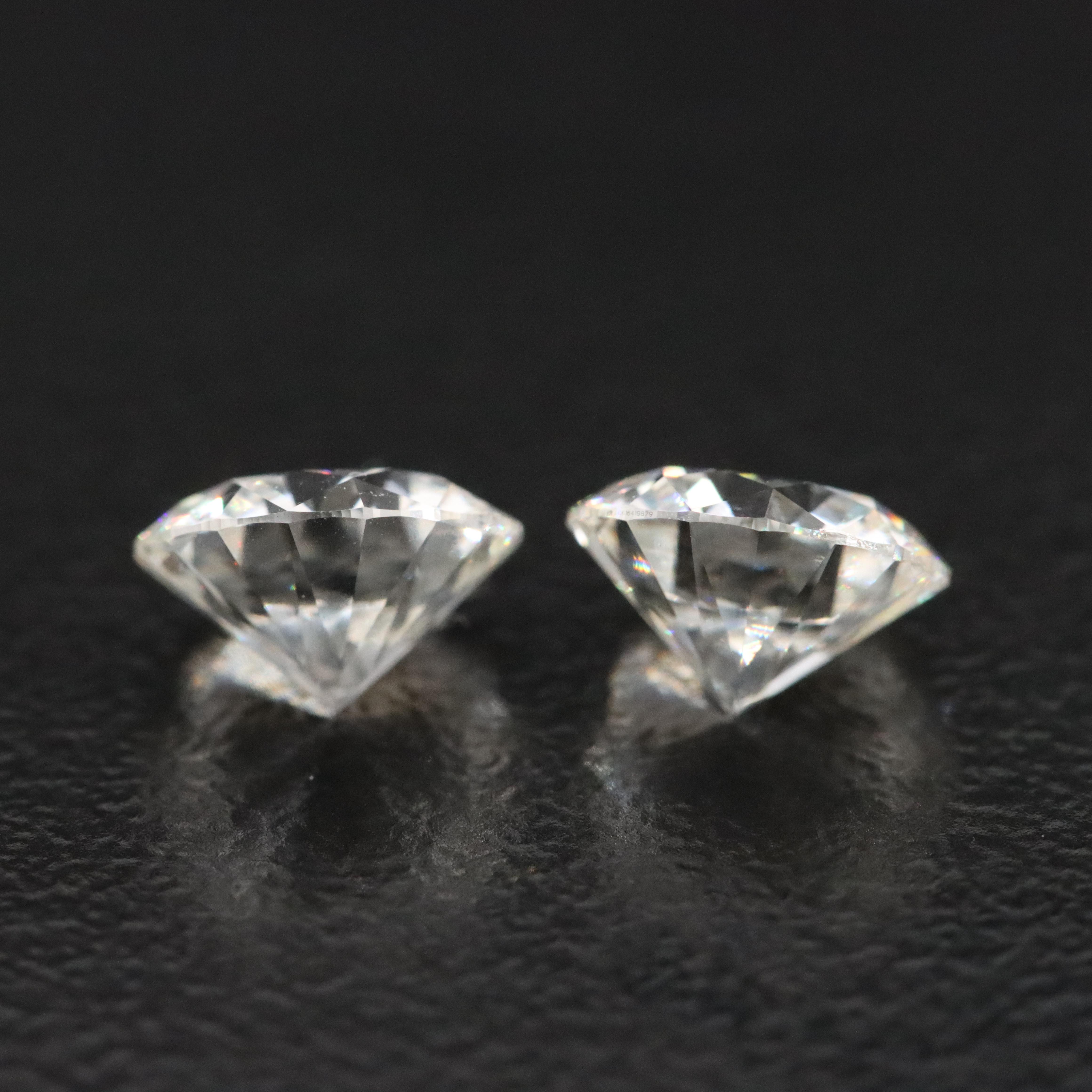 Loose 2.18 CTW Lab Grown Diamonds with IGI Reports