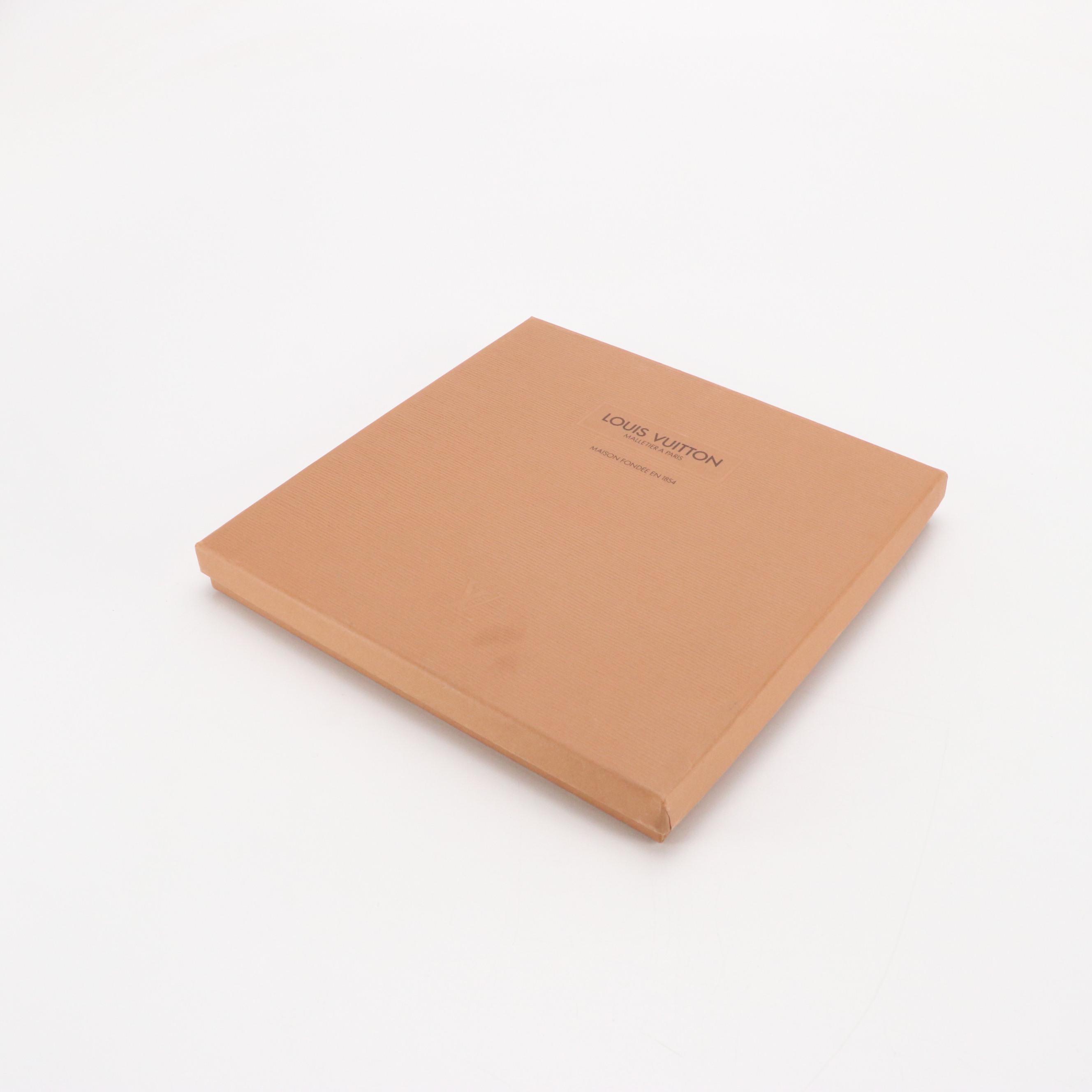 Louis Vuitton Printed Silk Scarf in Box