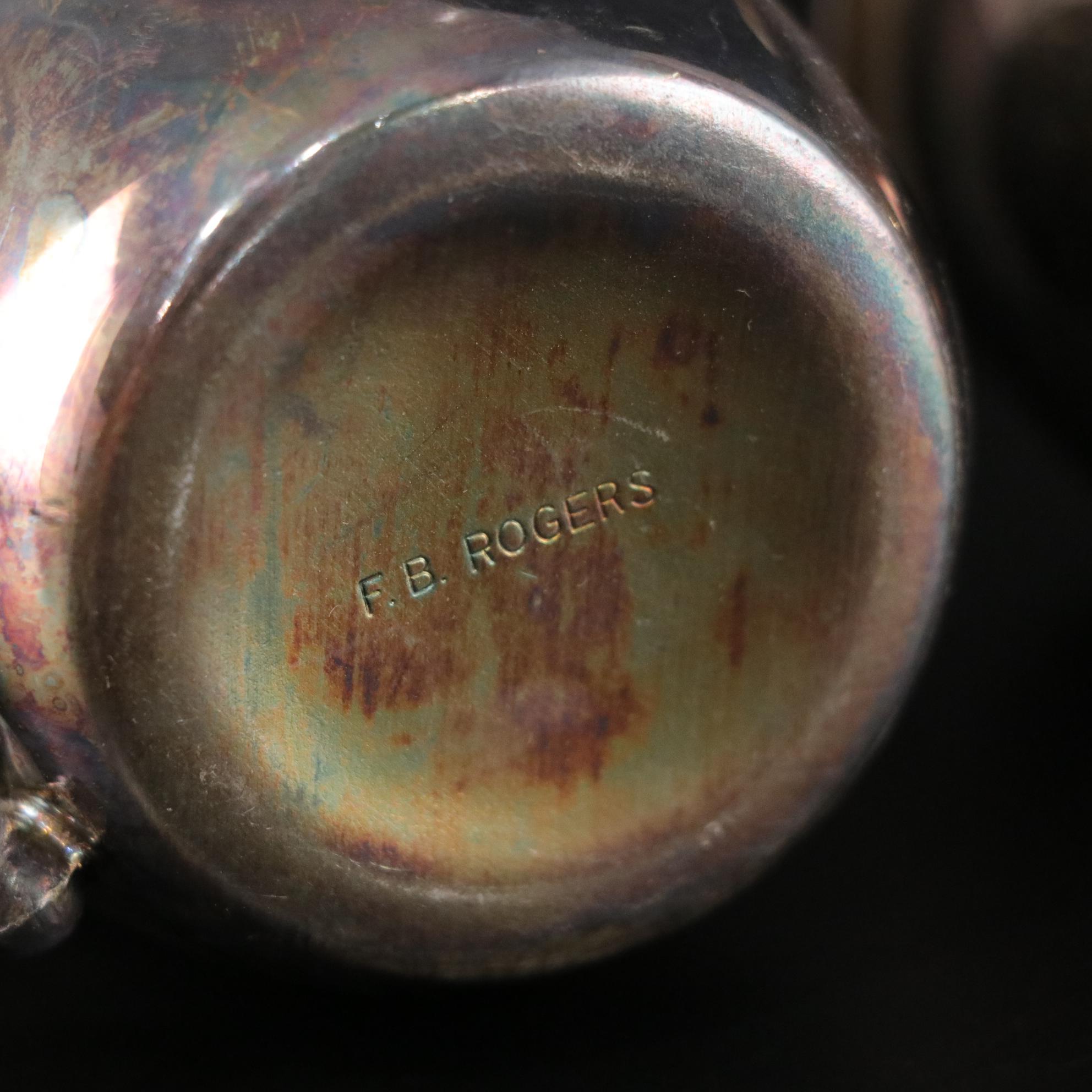 Silver Plate Covered Bowl, Relish Bowl, and Punch Cups