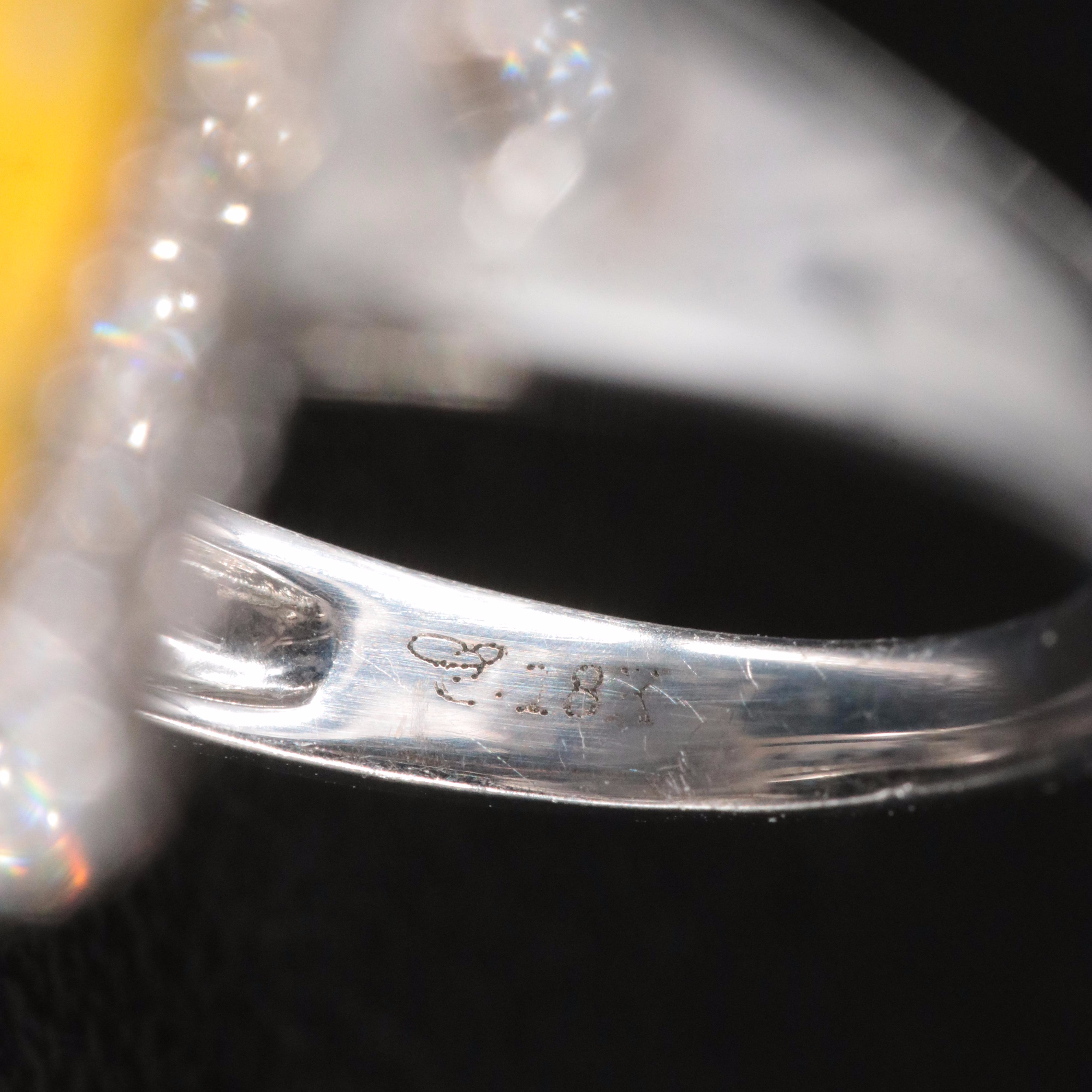 Chromia 18K Jasper and Diamond Ring