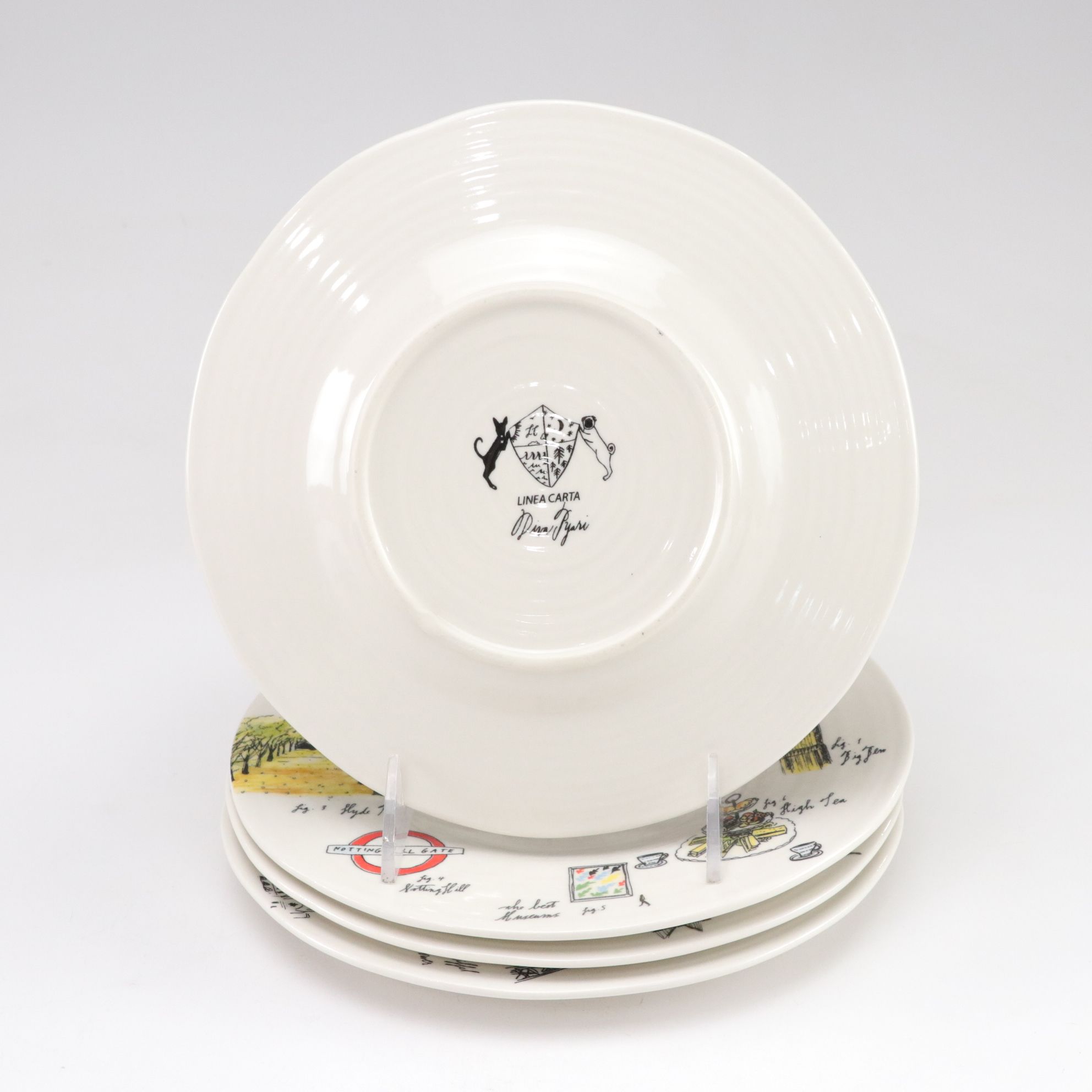 Anthropologie Linea Carta "London I Love You" Plates, Eiffel Tower Dishes & More