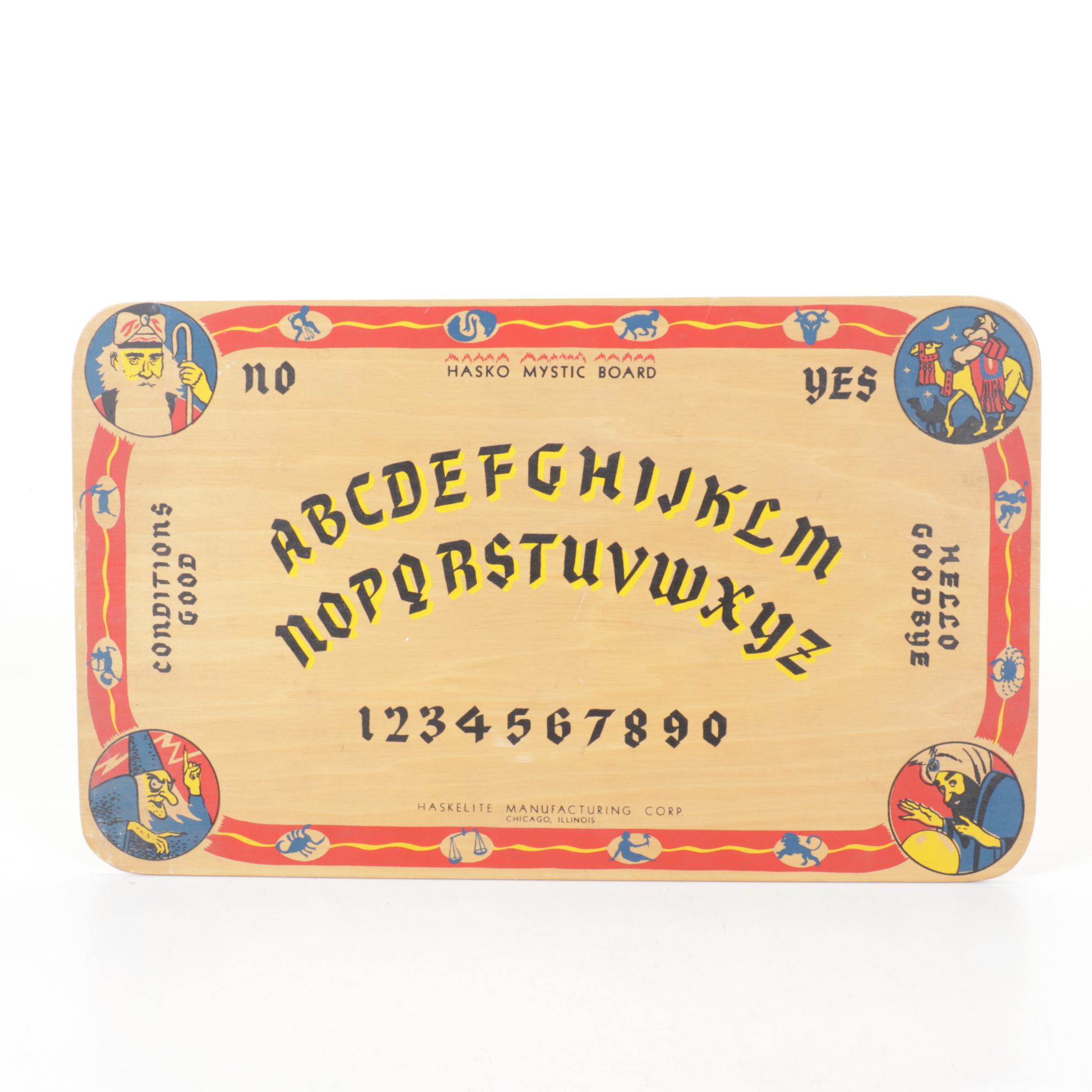 Hasko Mystic Ouija Board with Mystic Hand and Toysmith Pick-Up Sticks Game