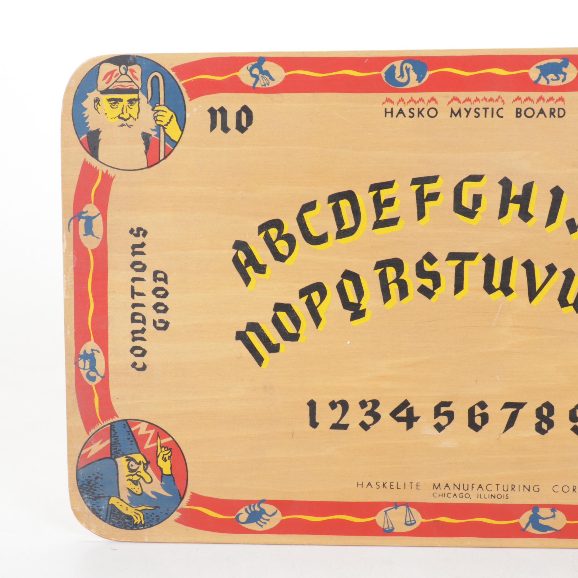 Hasko Mystic Ouija Board with Mystic Hand and Toysmith Pick-Up Sticks Game