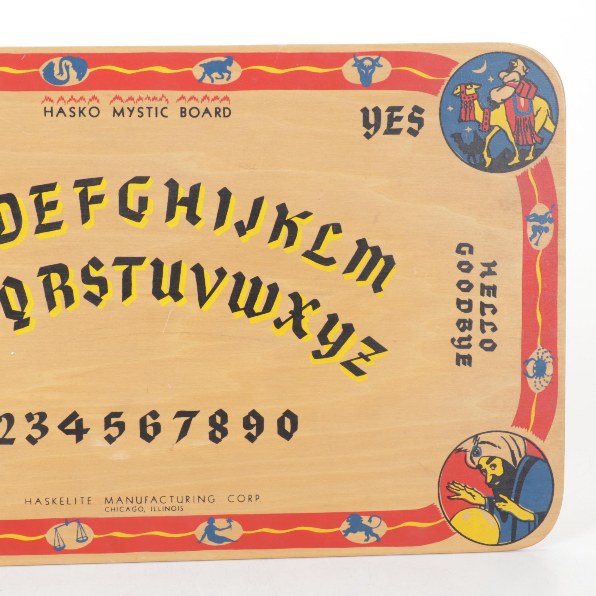 Hasko Mystic Ouija Board with Mystic Hand and Toysmith Pick-Up Sticks Game