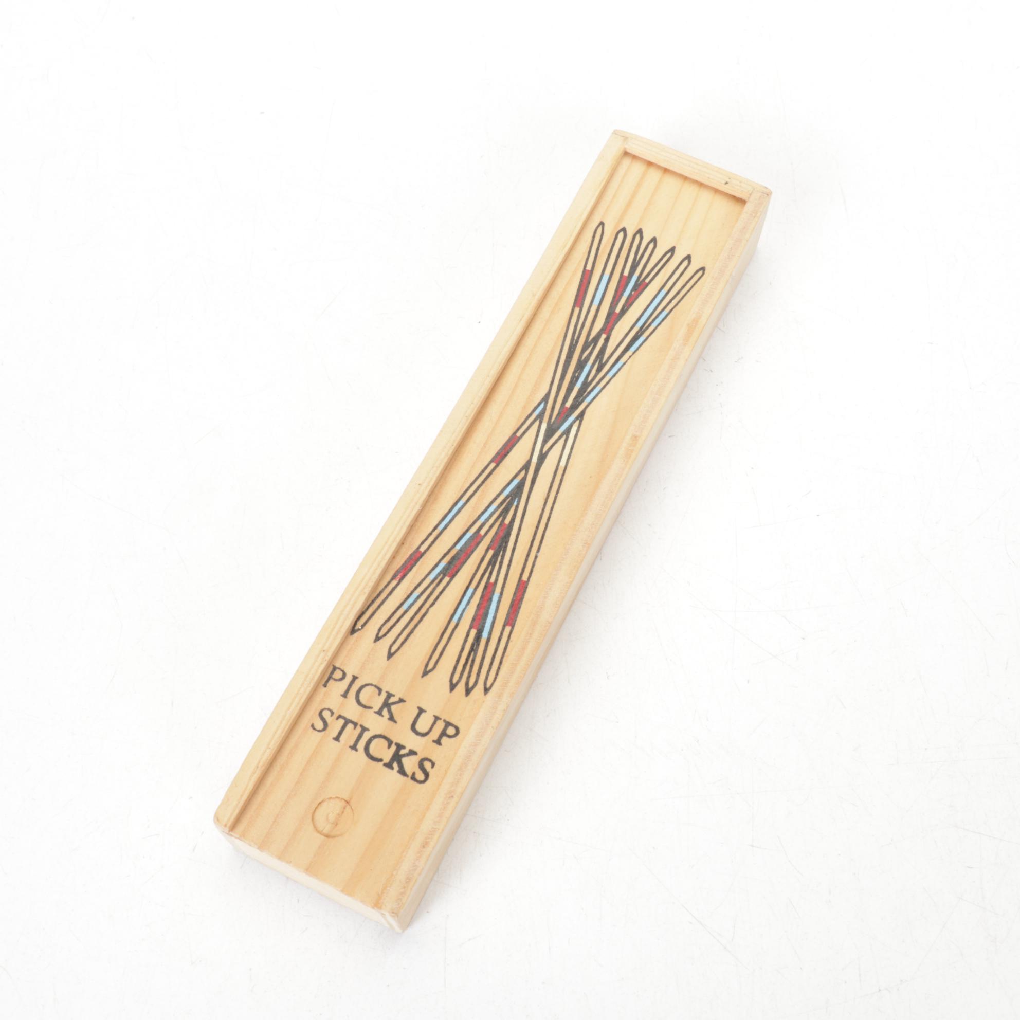 Hasko Mystic Ouija Board with Mystic Hand and Toysmith Pick-Up Sticks Game