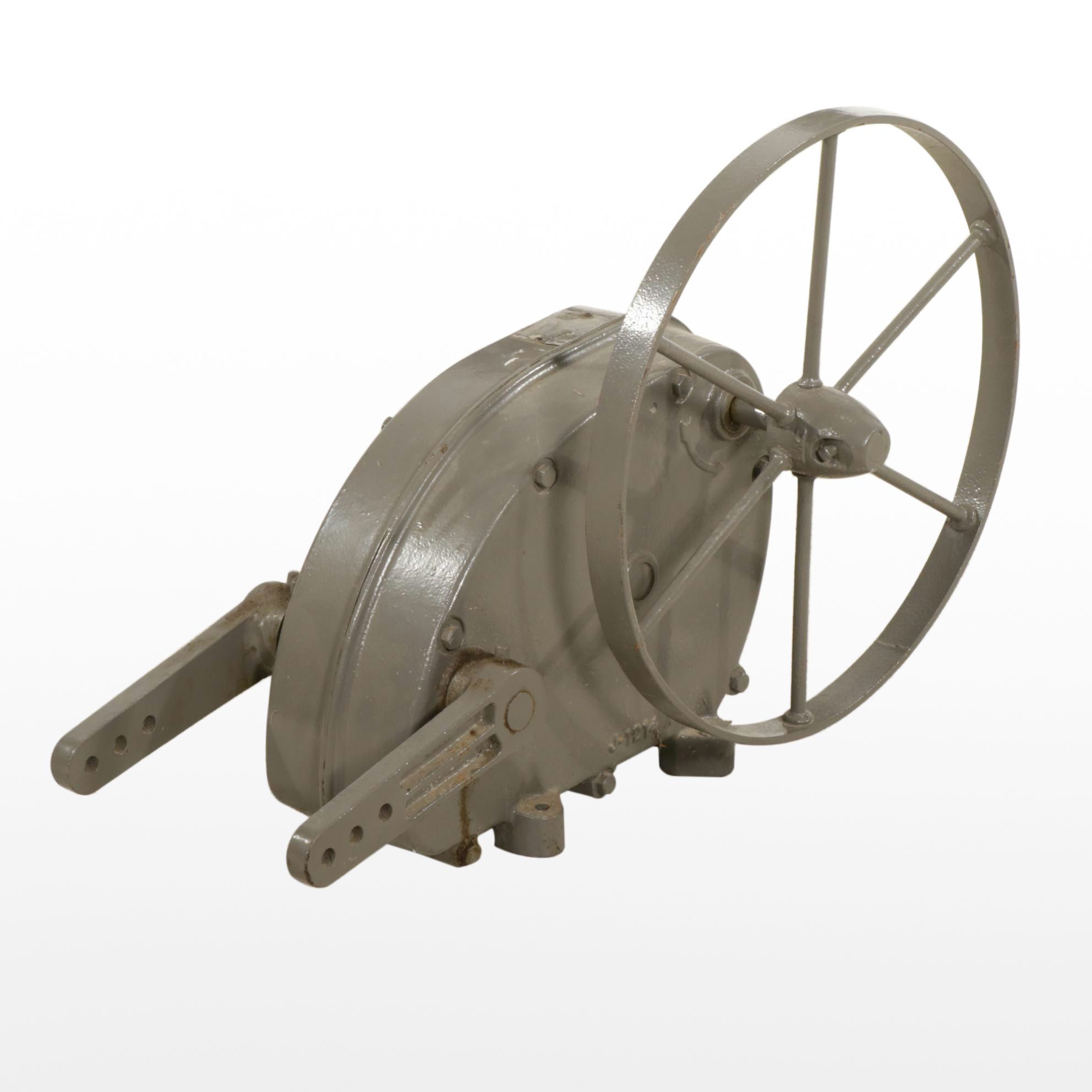 Industrial Belt Driven Windmill Water Pump, Mid to Late 20th Century