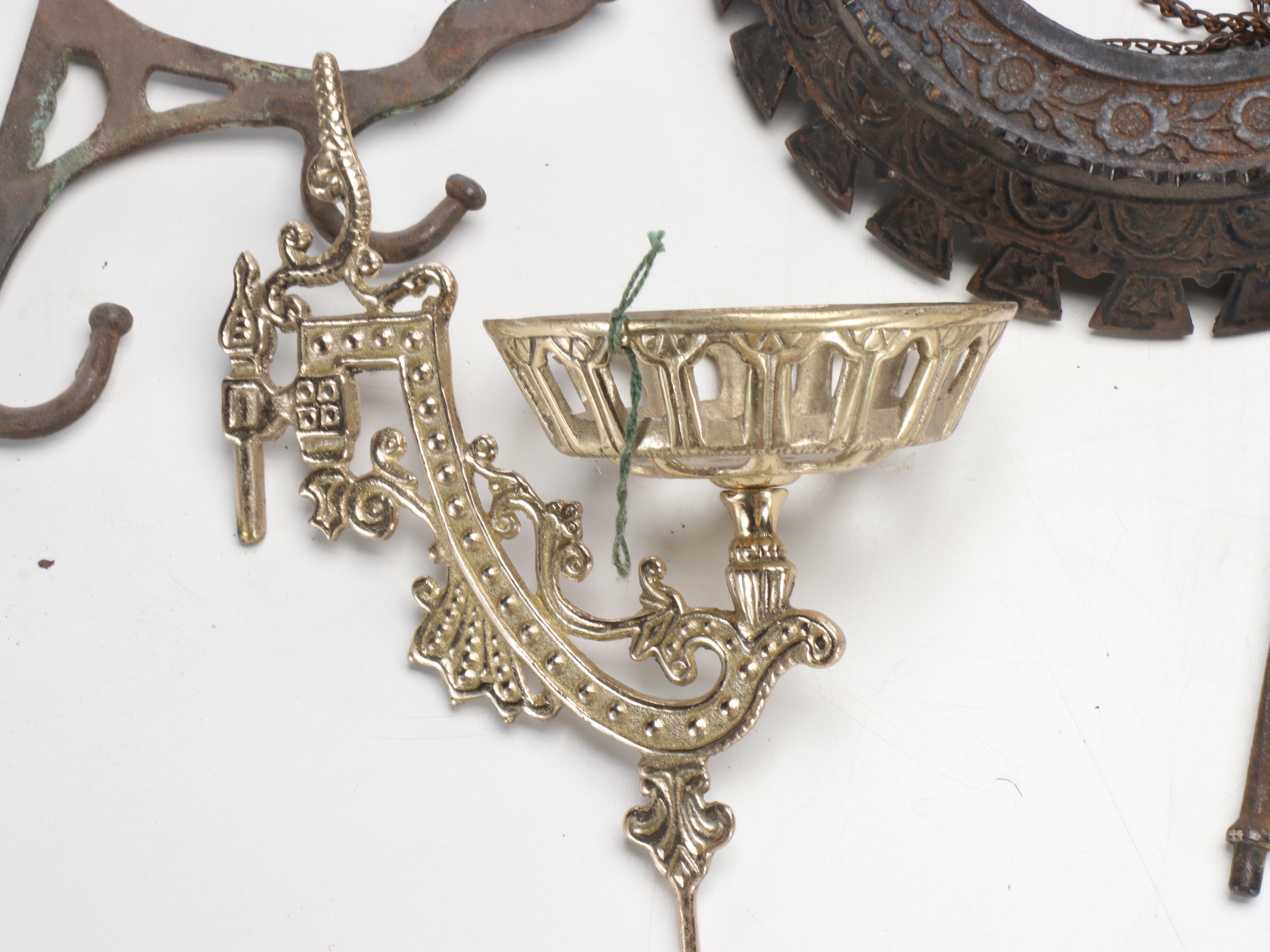 Cast Iron Wall Oil Lamp Brackets, Pendant Hardware, Other Light Fittings