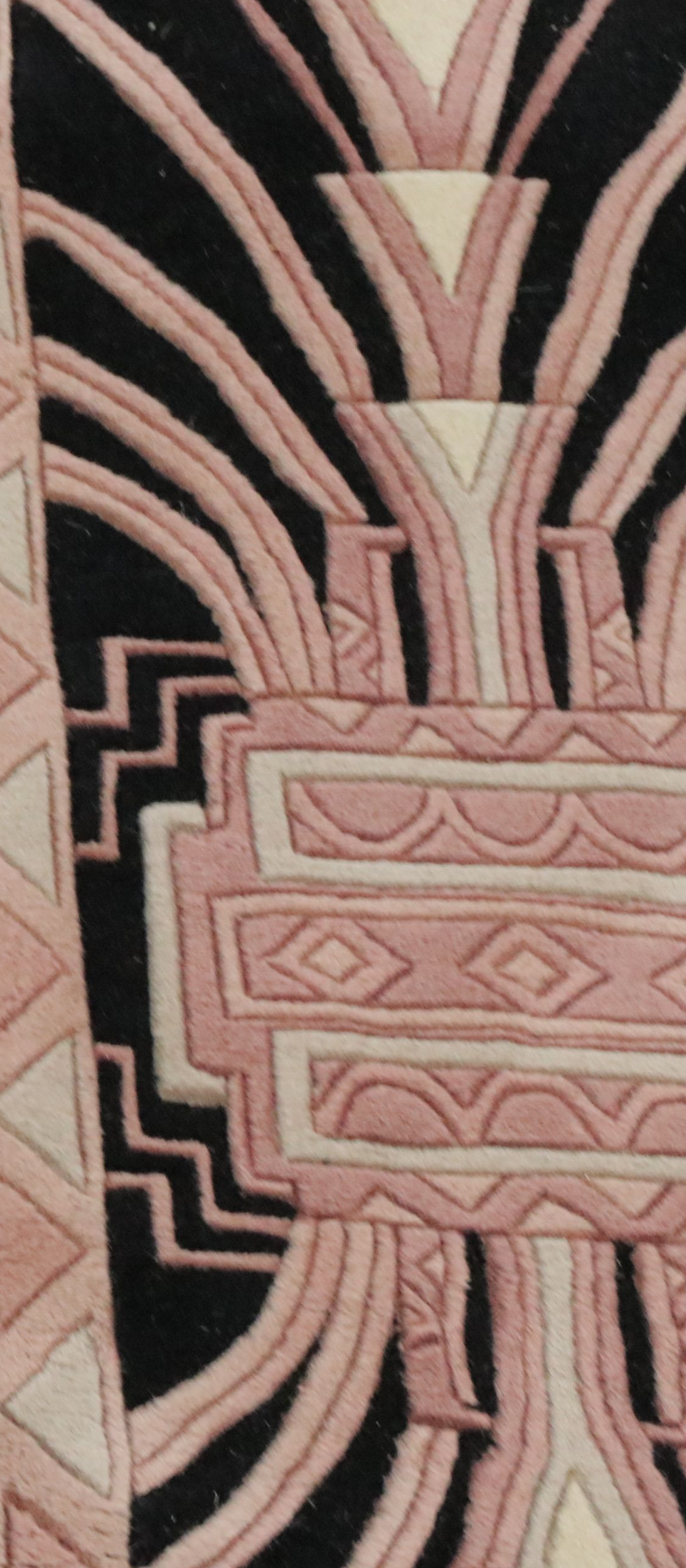 7'6 x 10'3 Hand-Knotted Nepalese Art Deco Style Area Rug