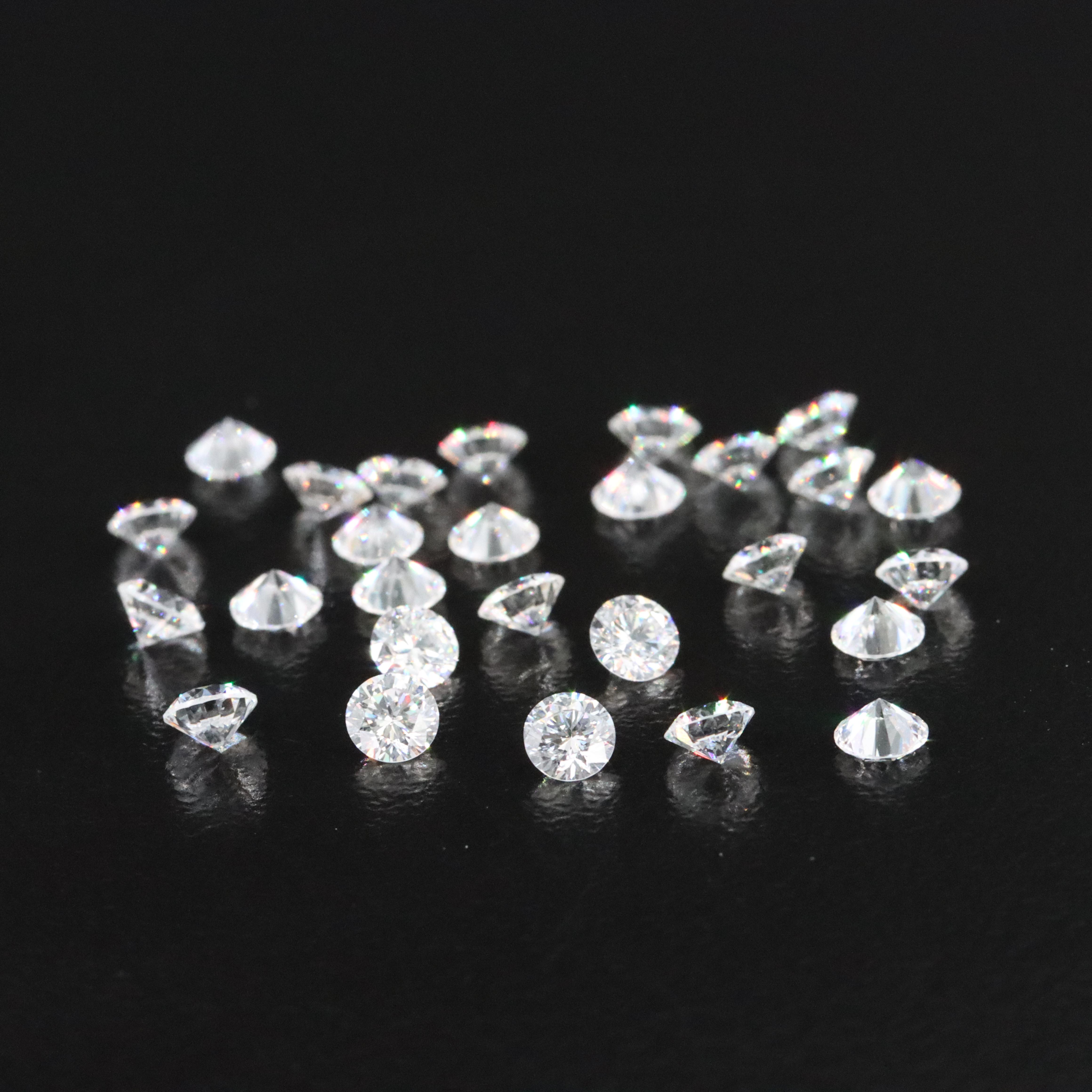 Loose 3.41 CTW Lab Grown Diamonds