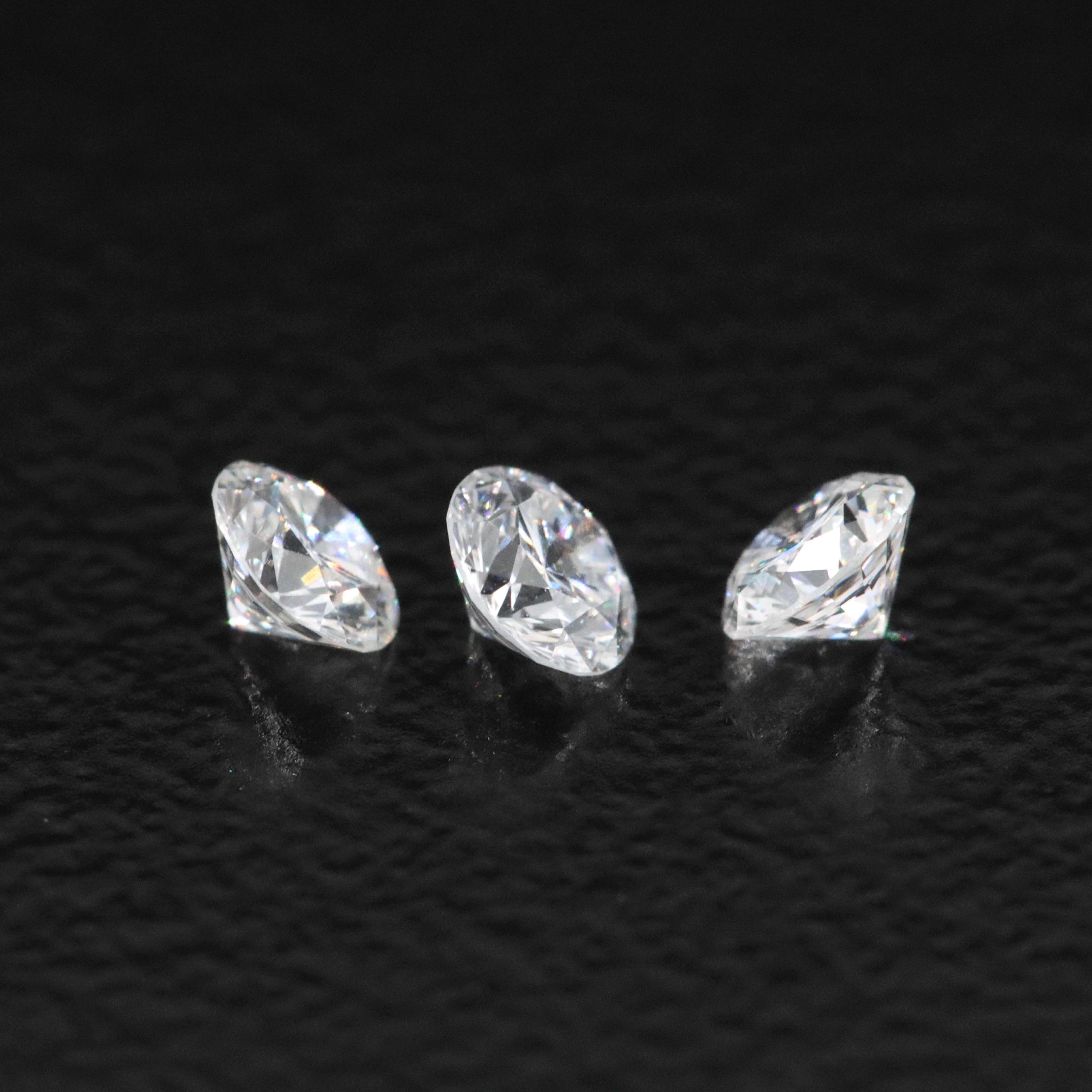 Loose 3.41 CTW Lab Grown Diamonds