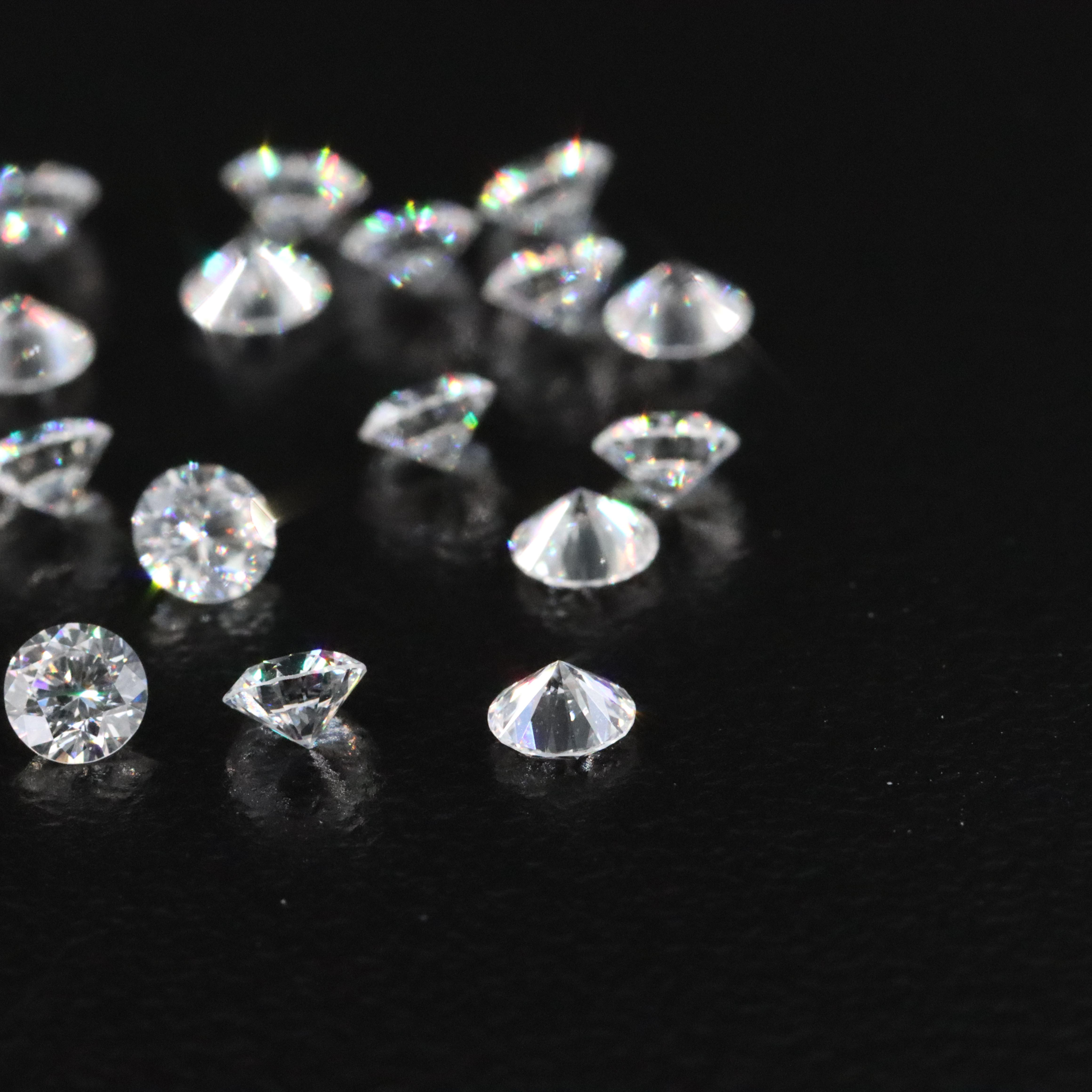 Loose 3.41 CTW Lab Grown Diamonds