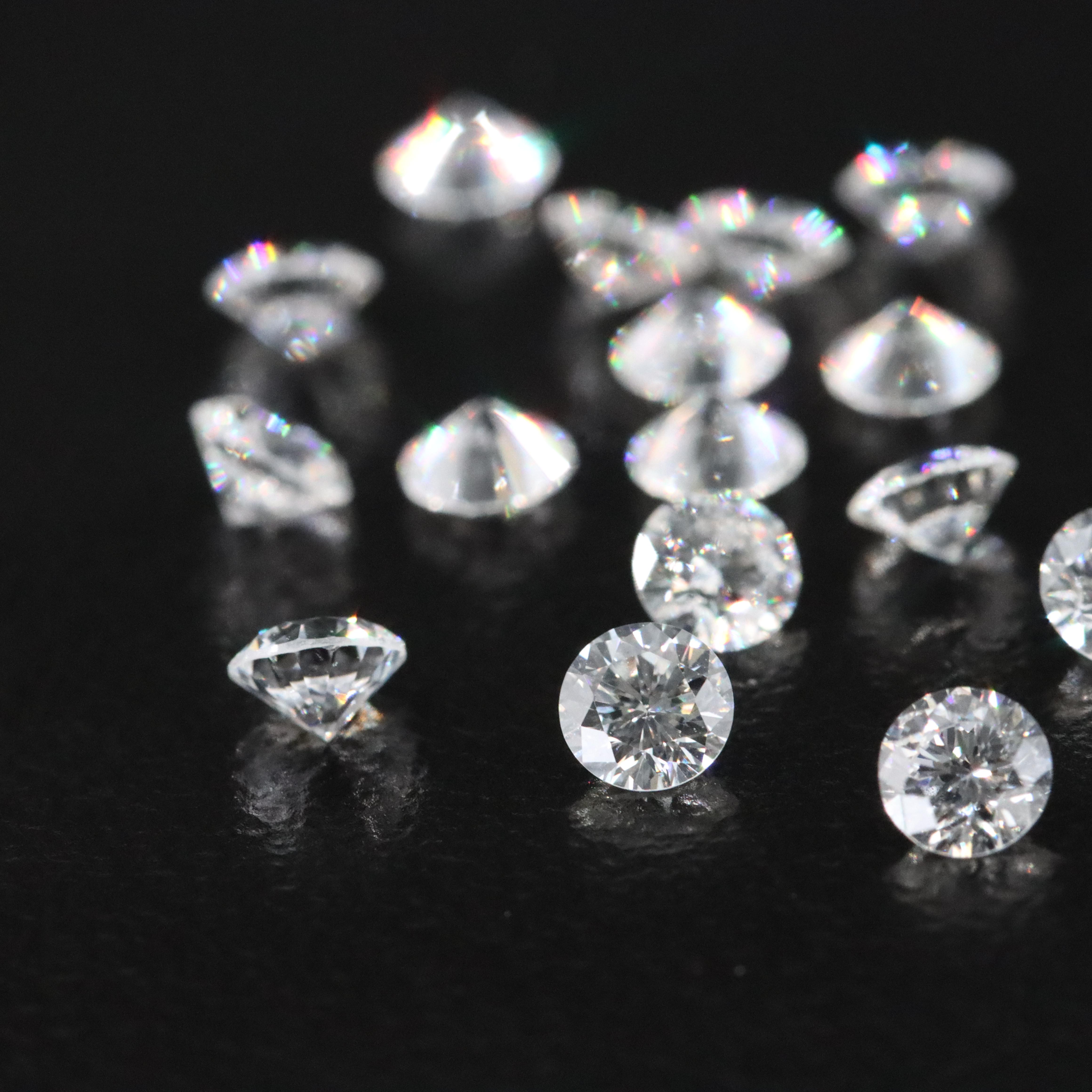 Loose 3.41 CTW Lab Grown Diamonds