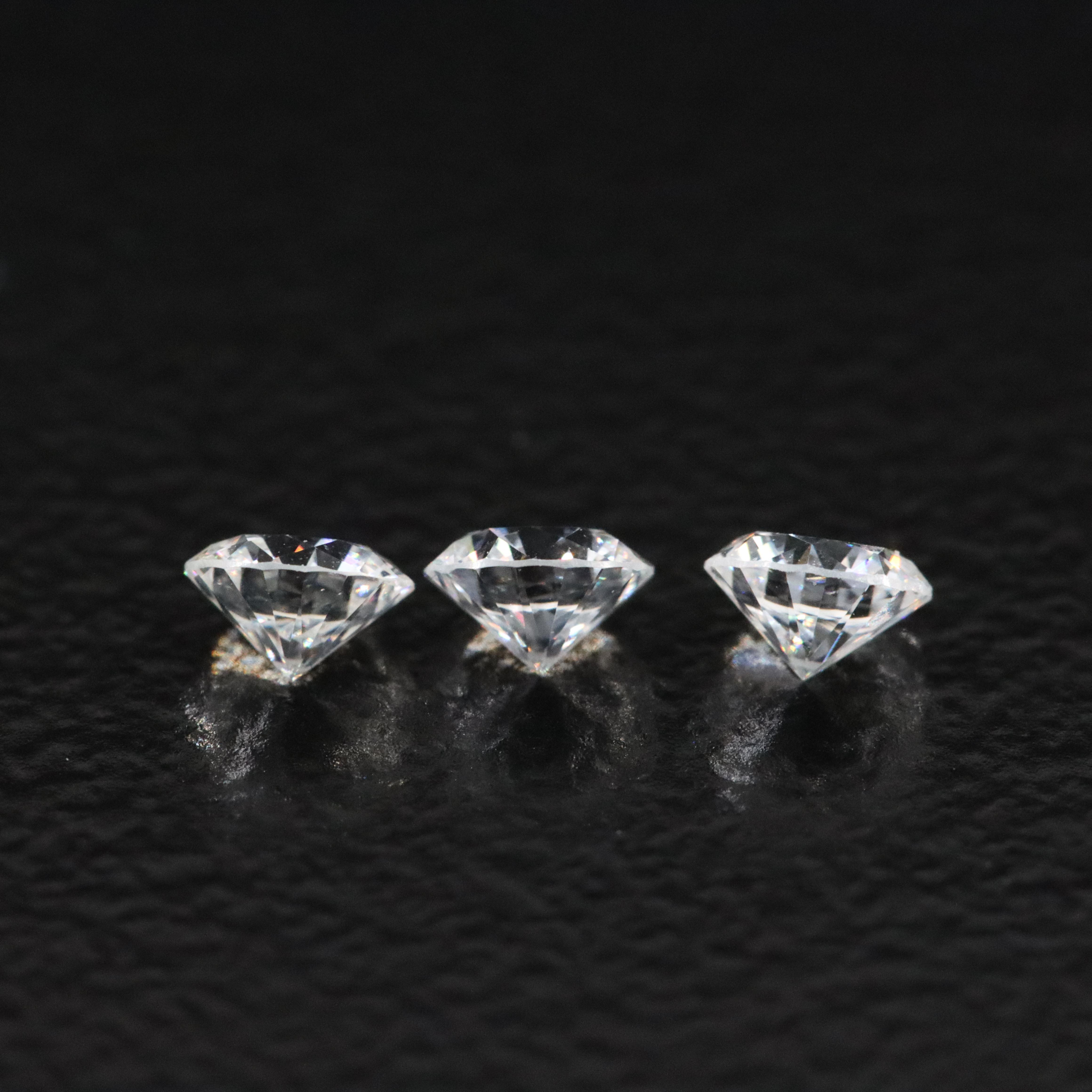 Loose 3.41 CTW Lab Grown Diamonds